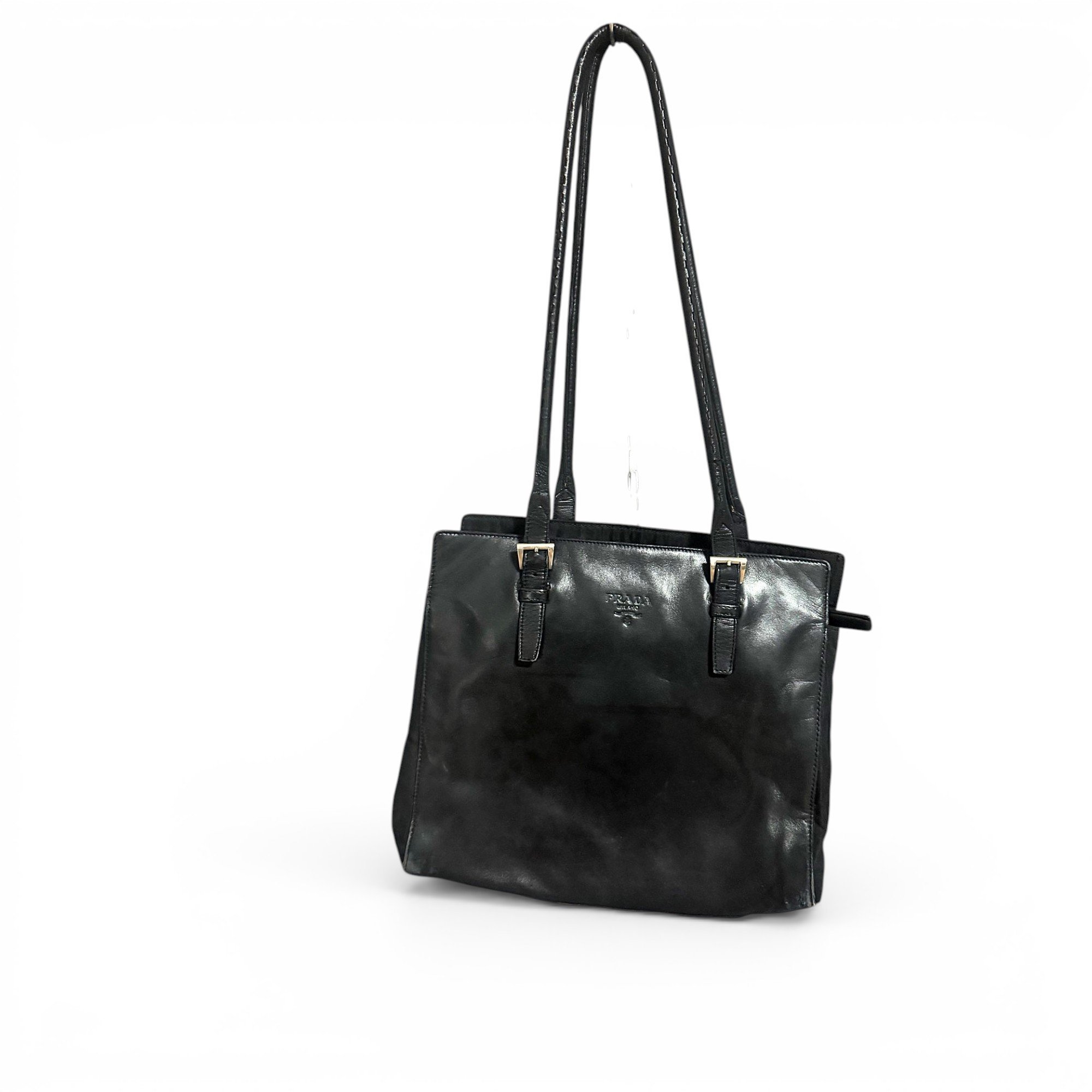 Leather handbag