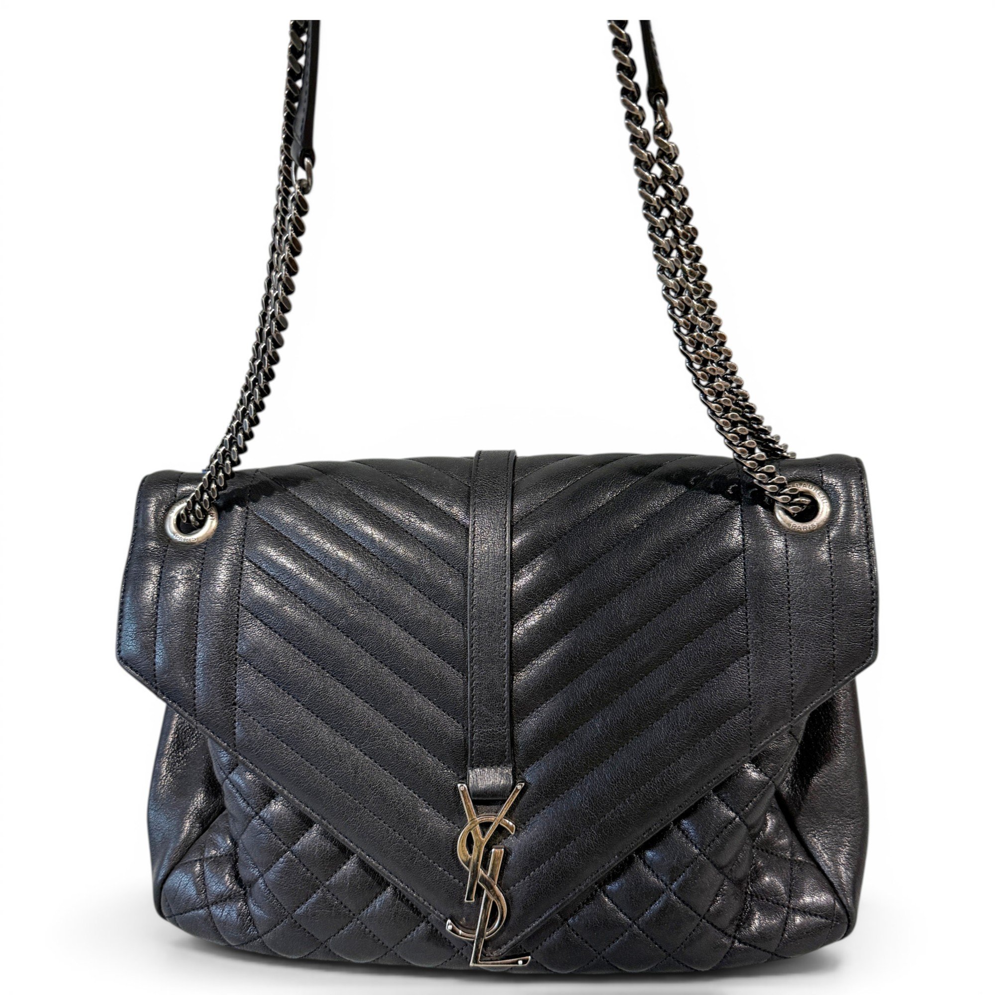 Leather handbag