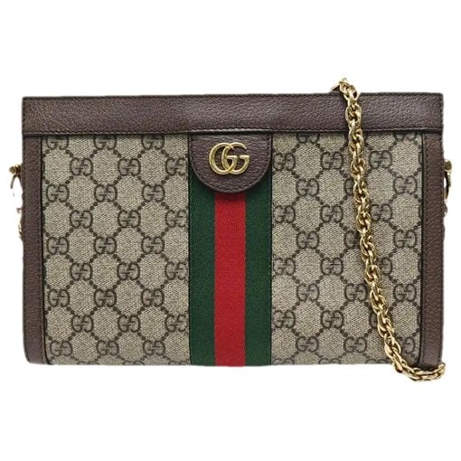 Ophidia leather crossbody bag