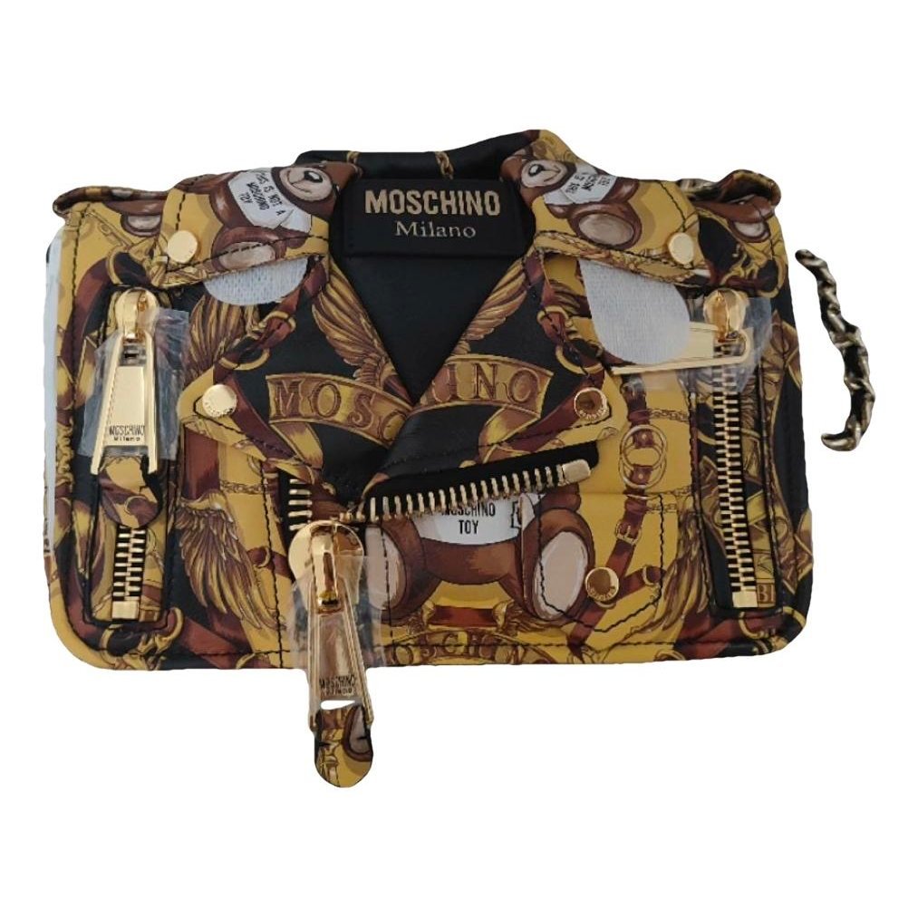 Biker leather bag