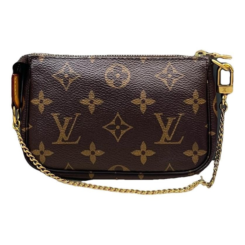 Pochette Accessoire leather handbag