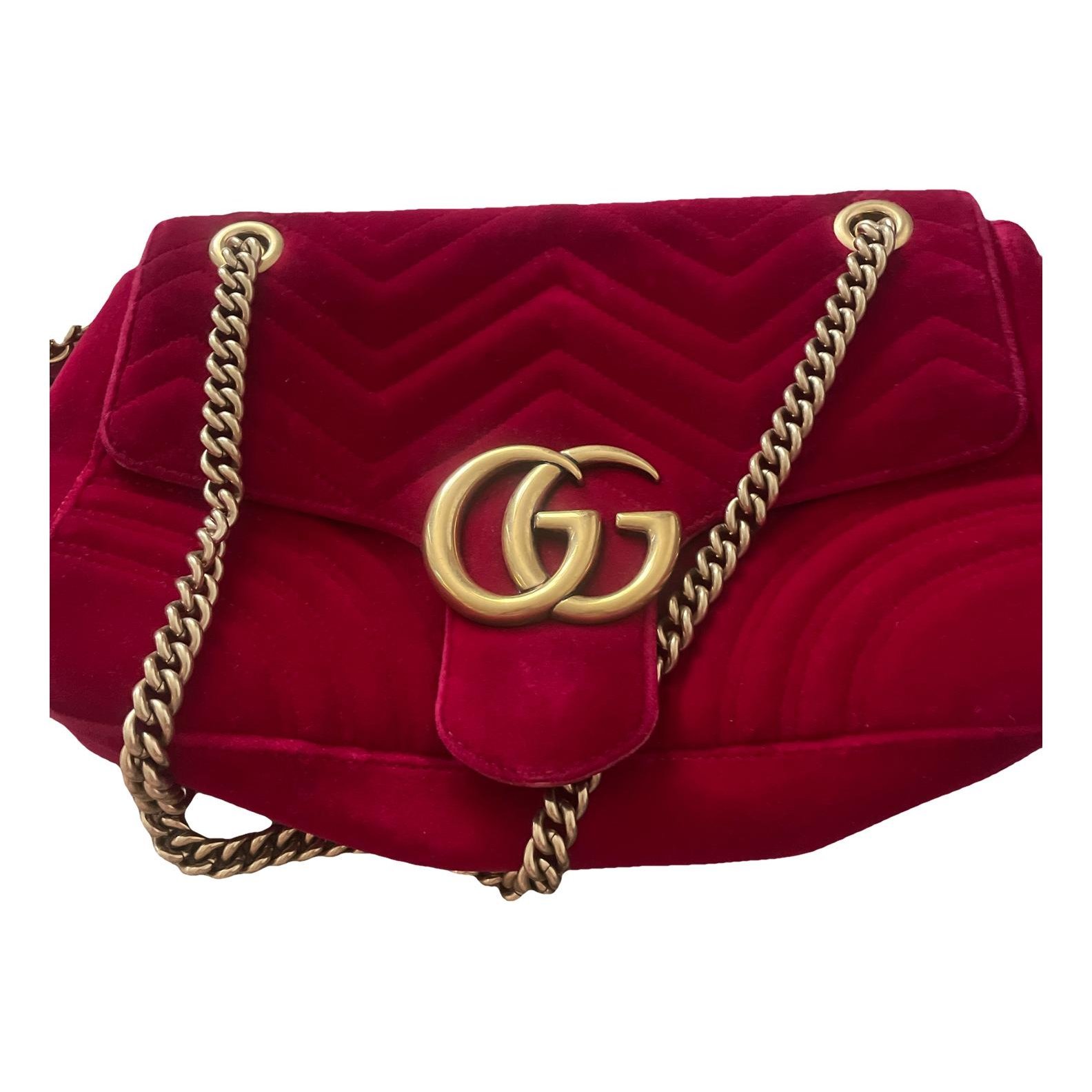 Marmont velvet handbag