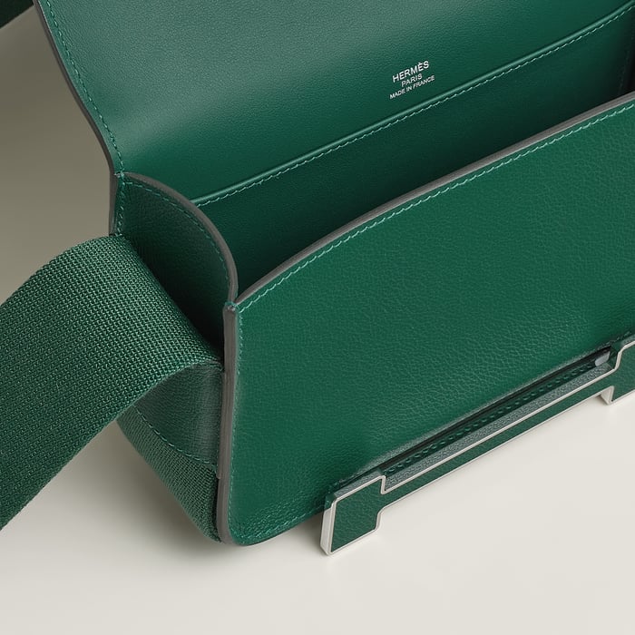 Vert Moyen Hermès Geta Bag