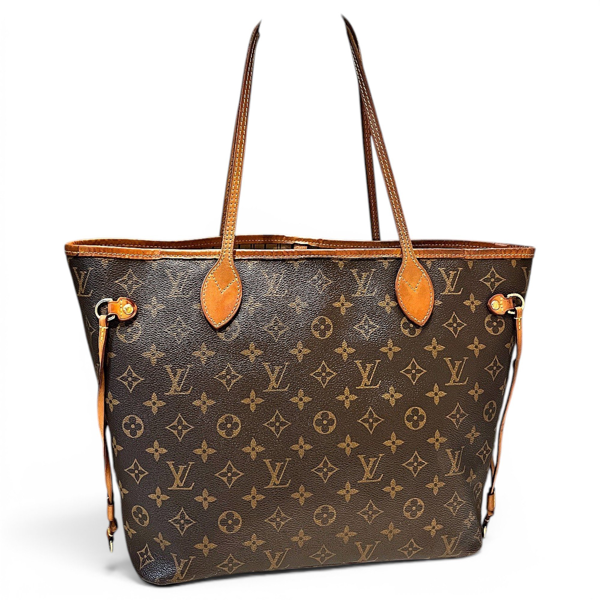 Neverfull leather tote