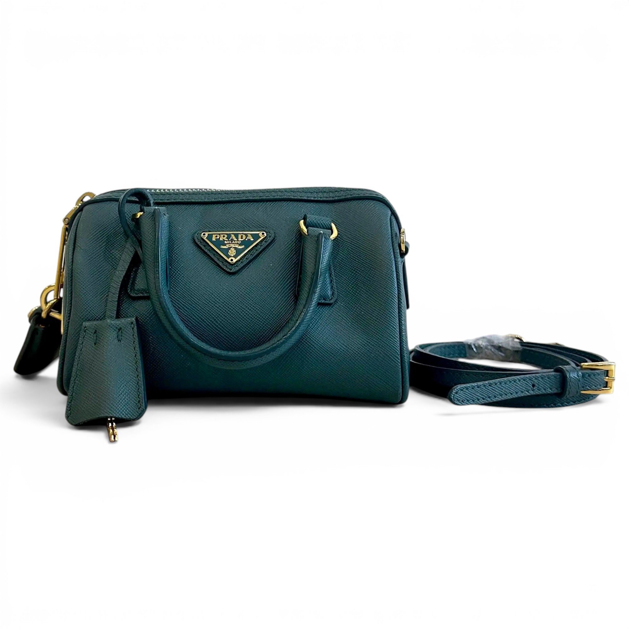 Leather crossbody bag