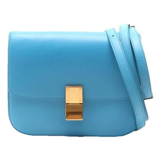 Classic leather handbag