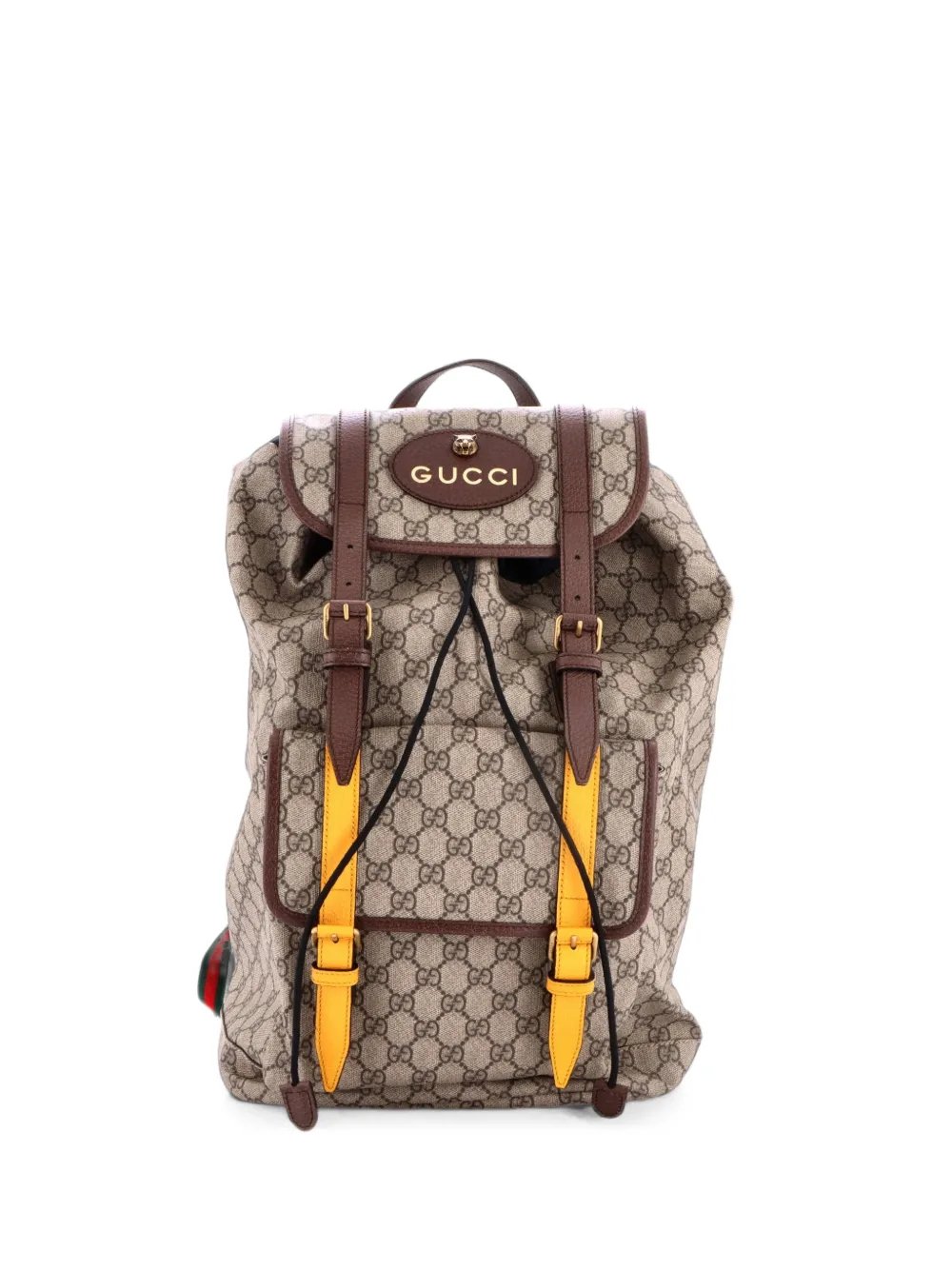 Courrier Soft GG Coated Canvas Large backpack