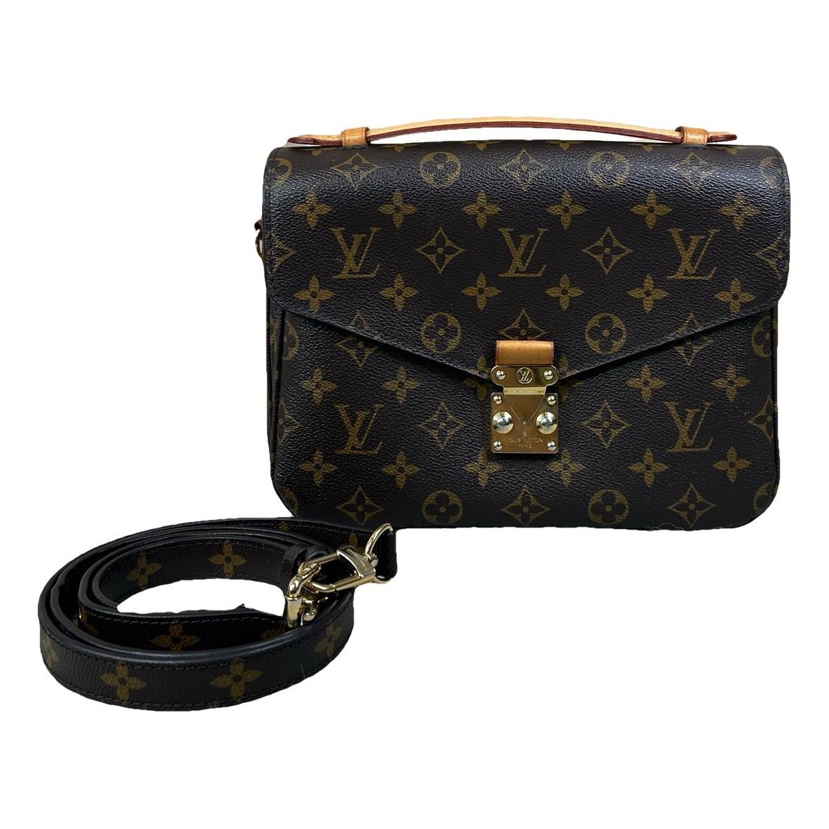 Metis leather handbag