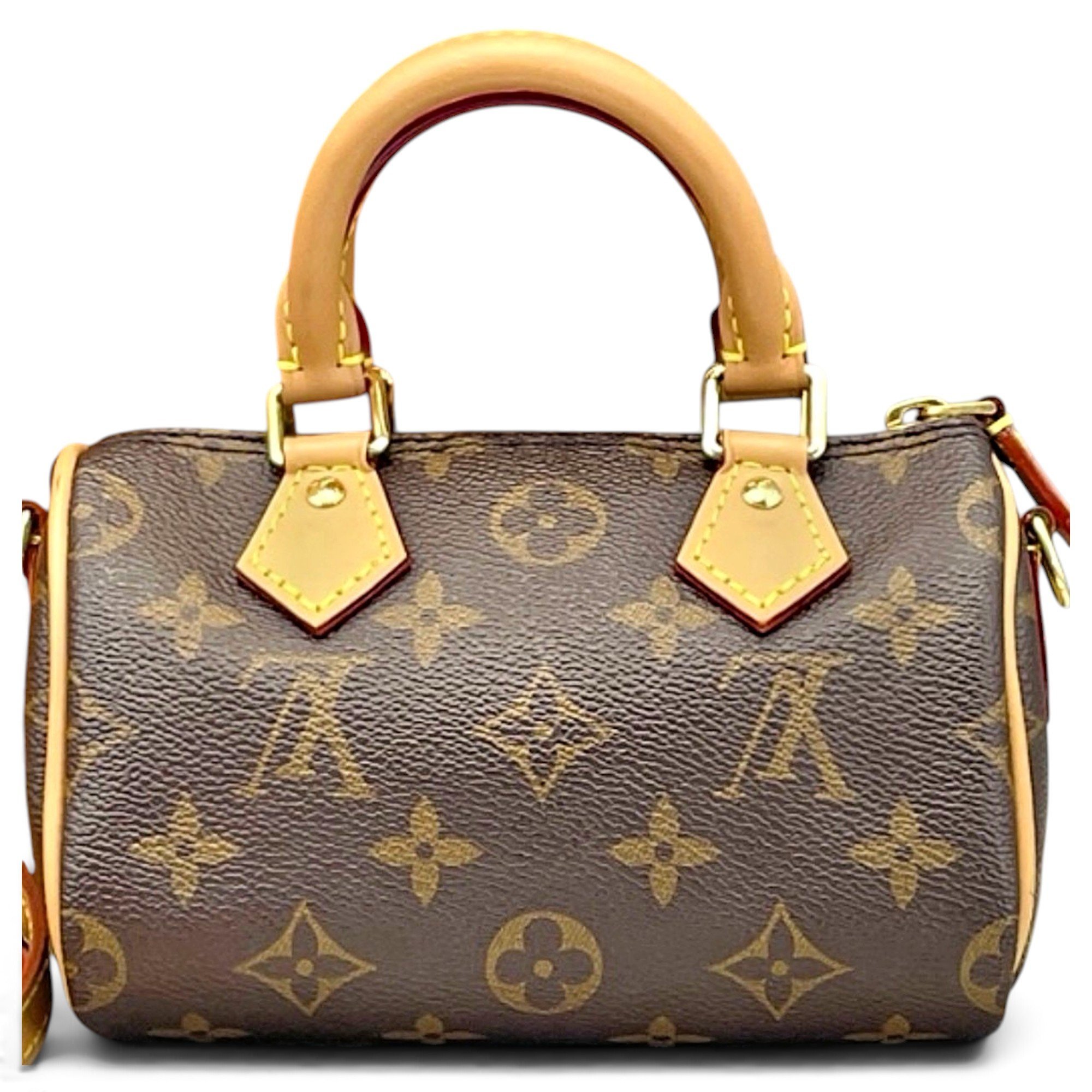 Nano Speedy / Mini HL leather handbag