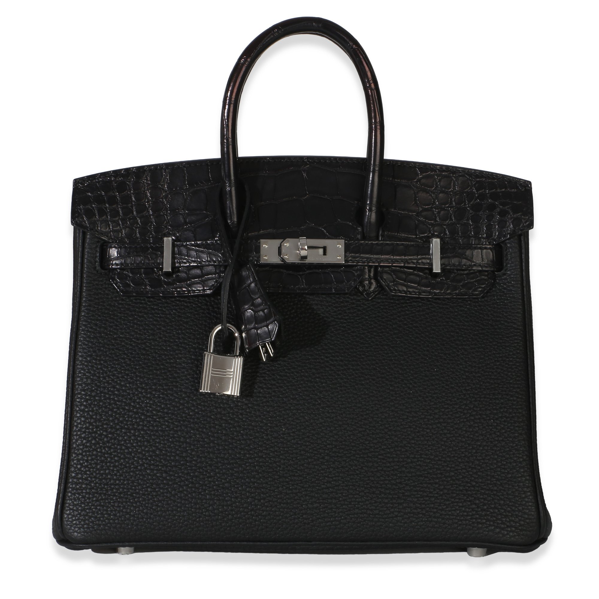 Hermes Kelly Handbag Black Togo Leather 1837