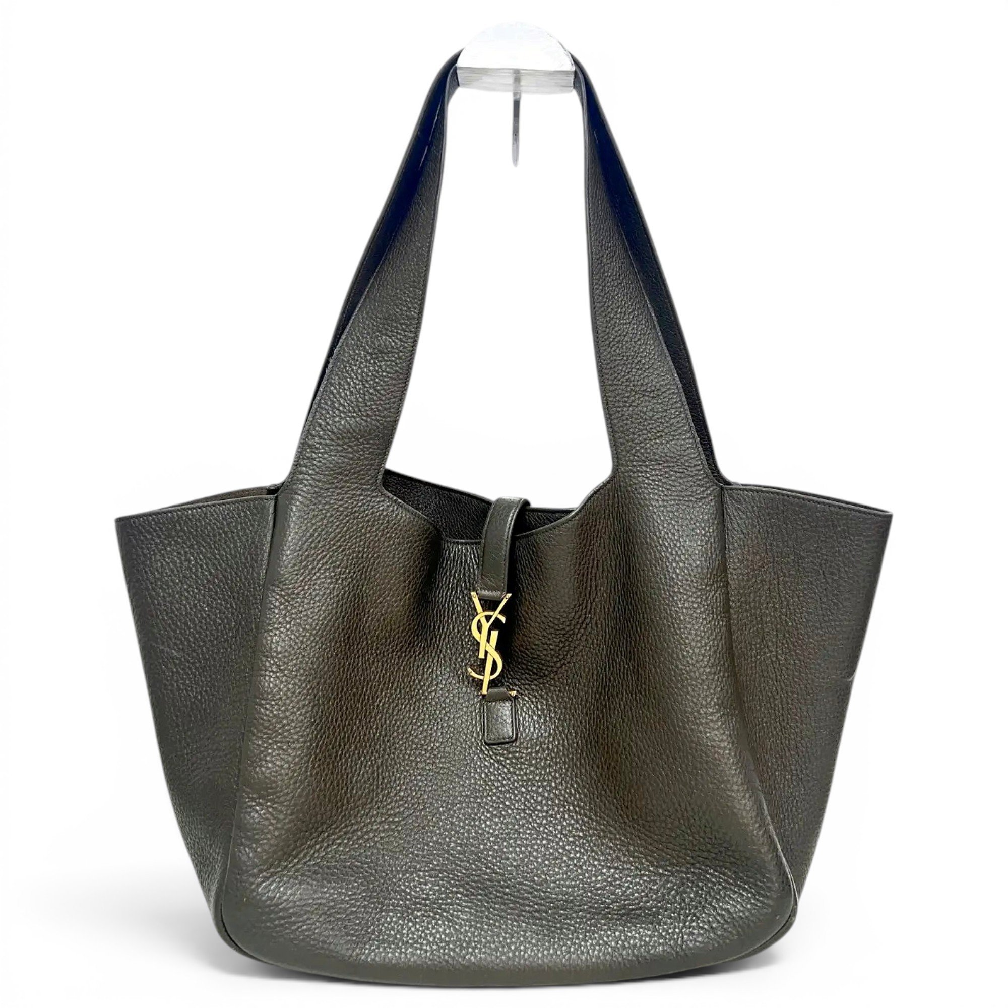 Y leather handbag