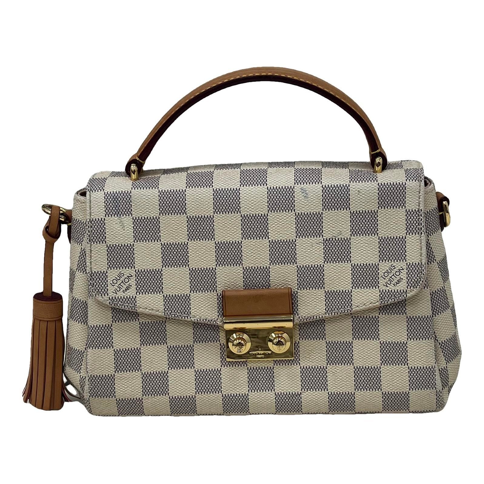 Croisette leather handbag