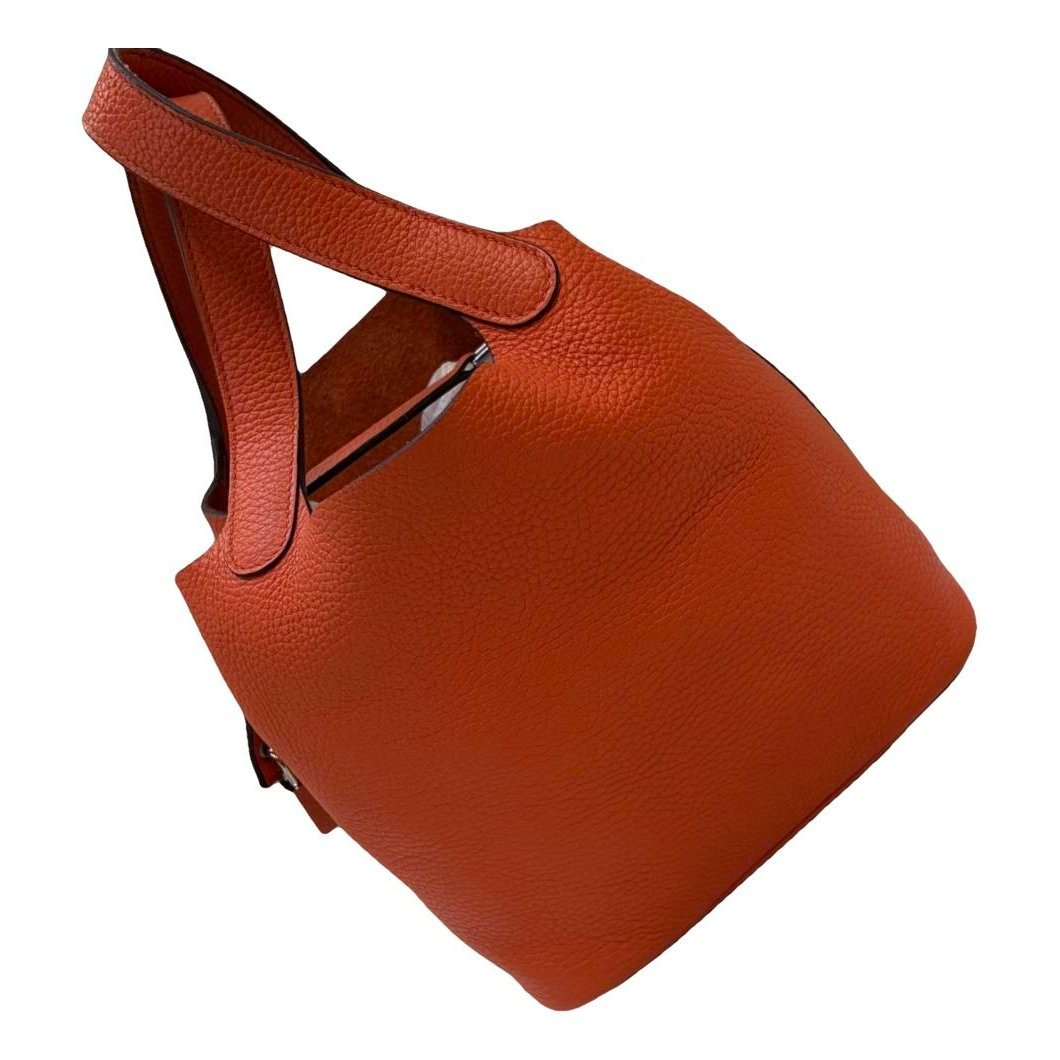 Picotin leather handbag
