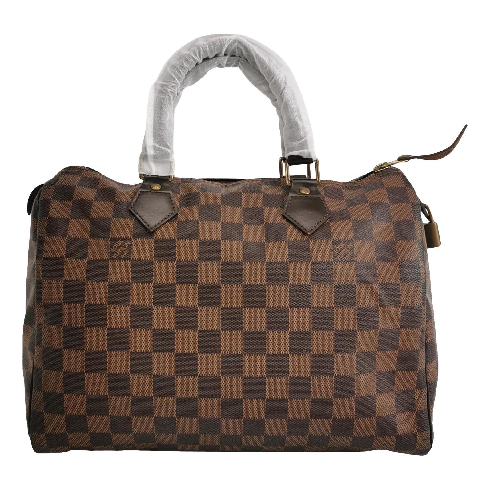 Speedy leather handbag