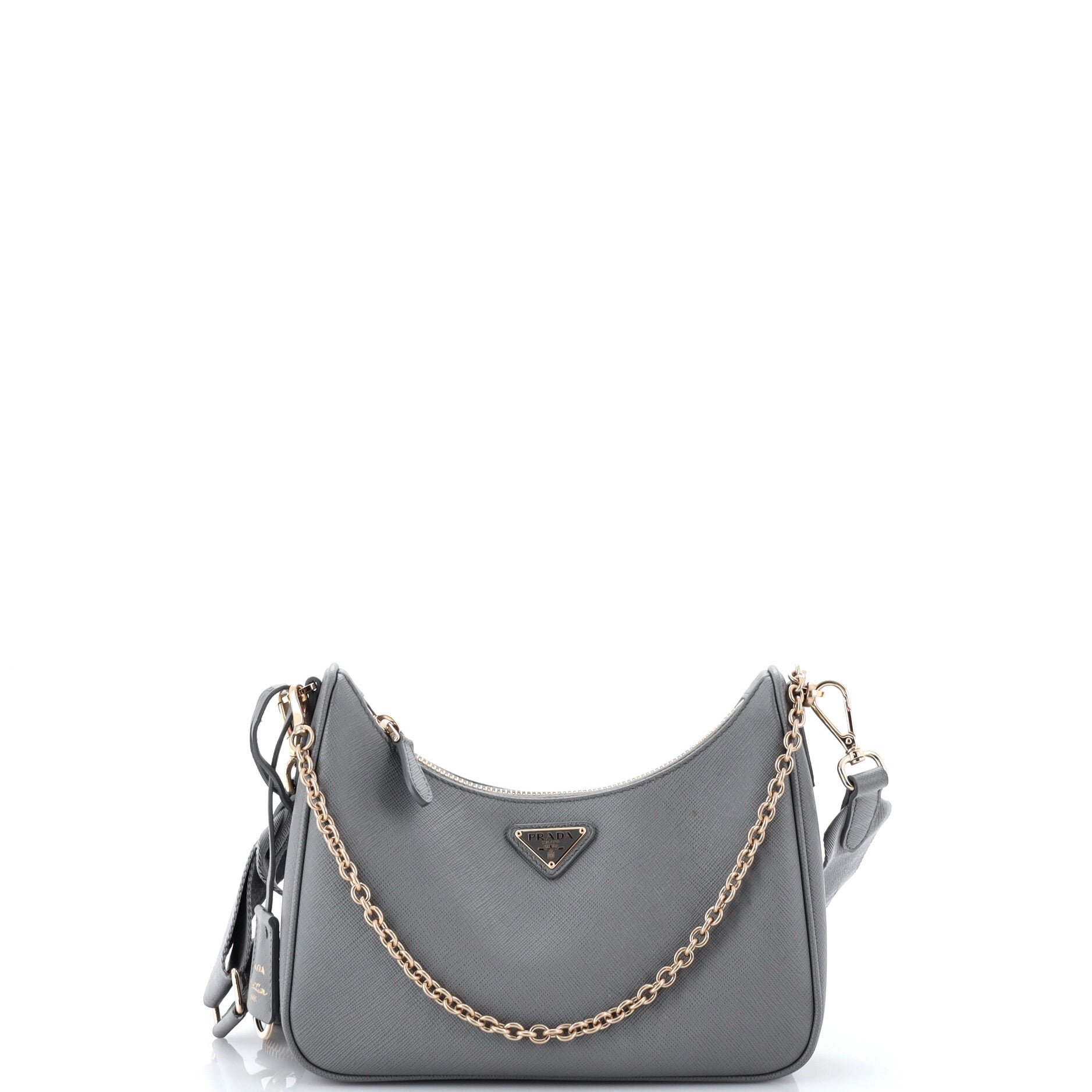 Re-Edition 2005 Shoulder Bag Saffiano Leather Small