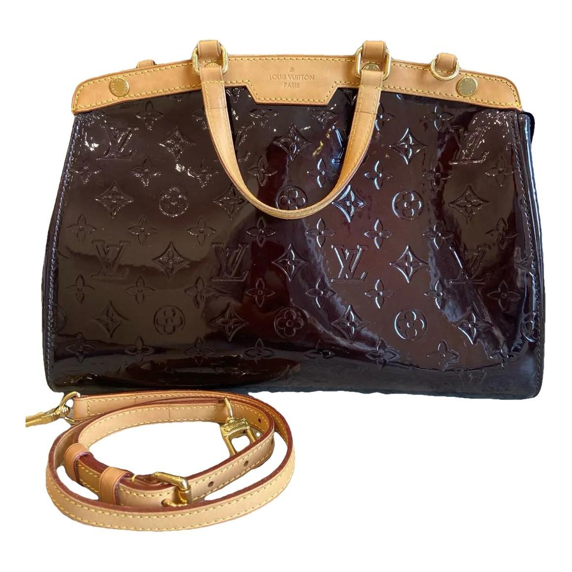 Bréa patent leather crossbody bag