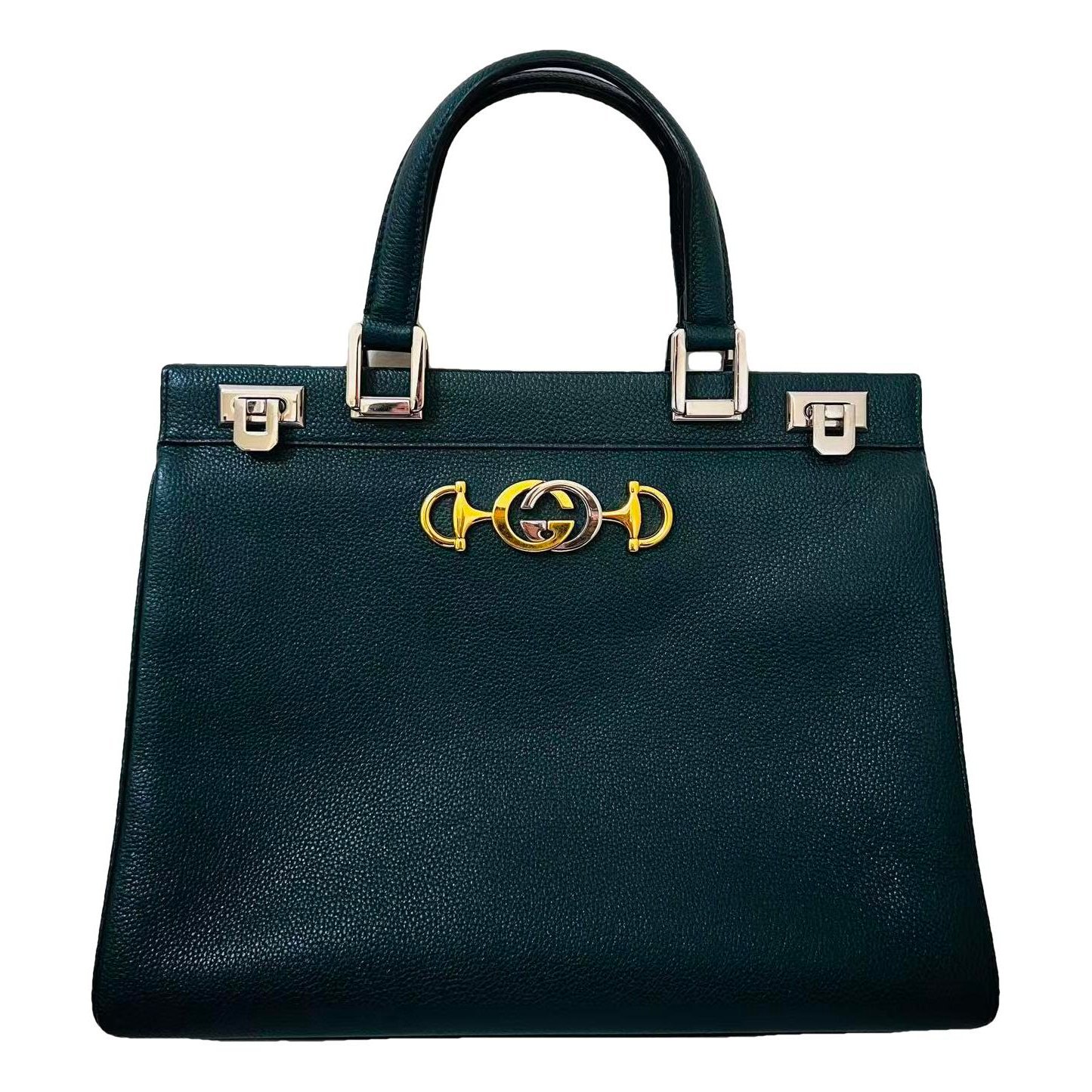 Zumi leather handbag