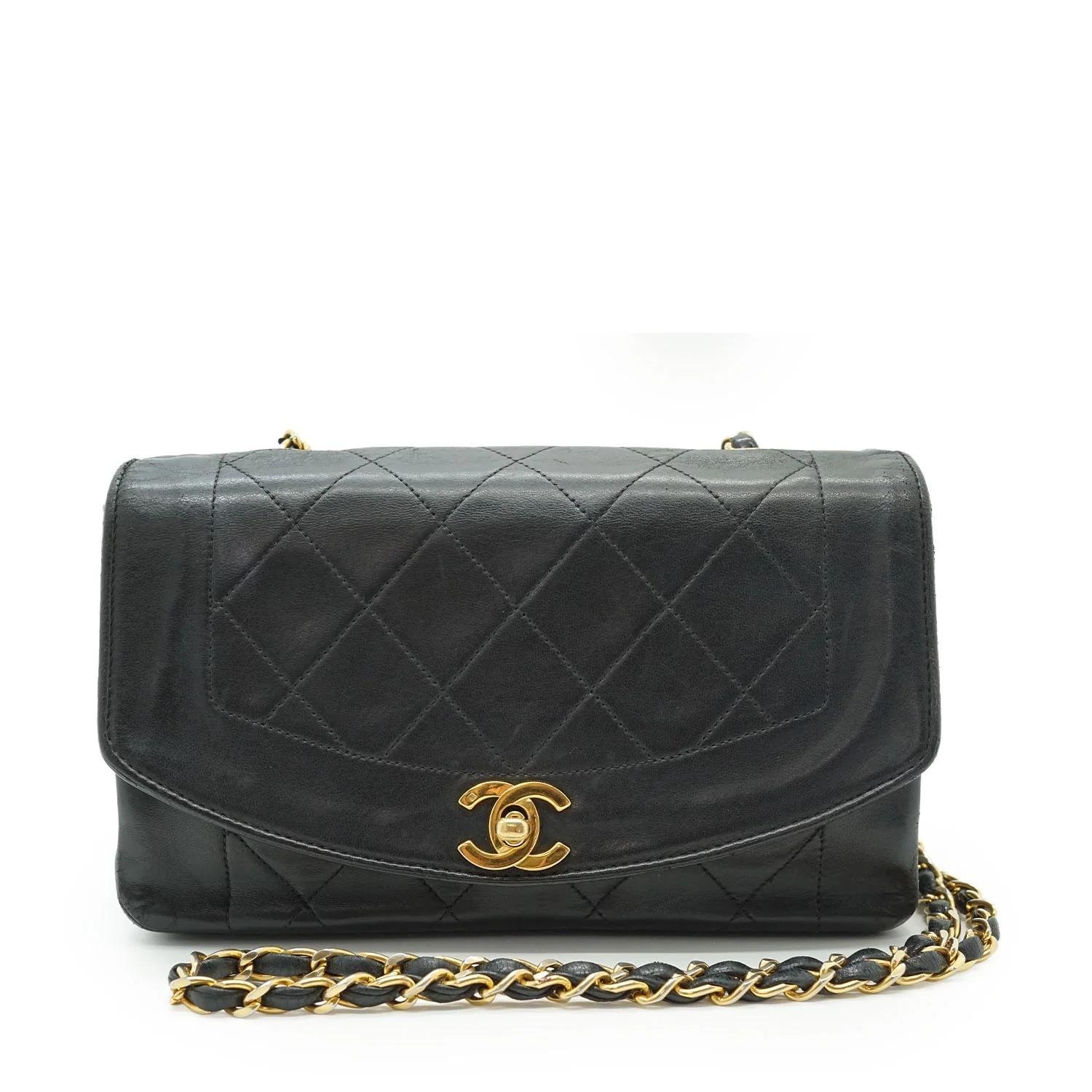 Diana leather handbag