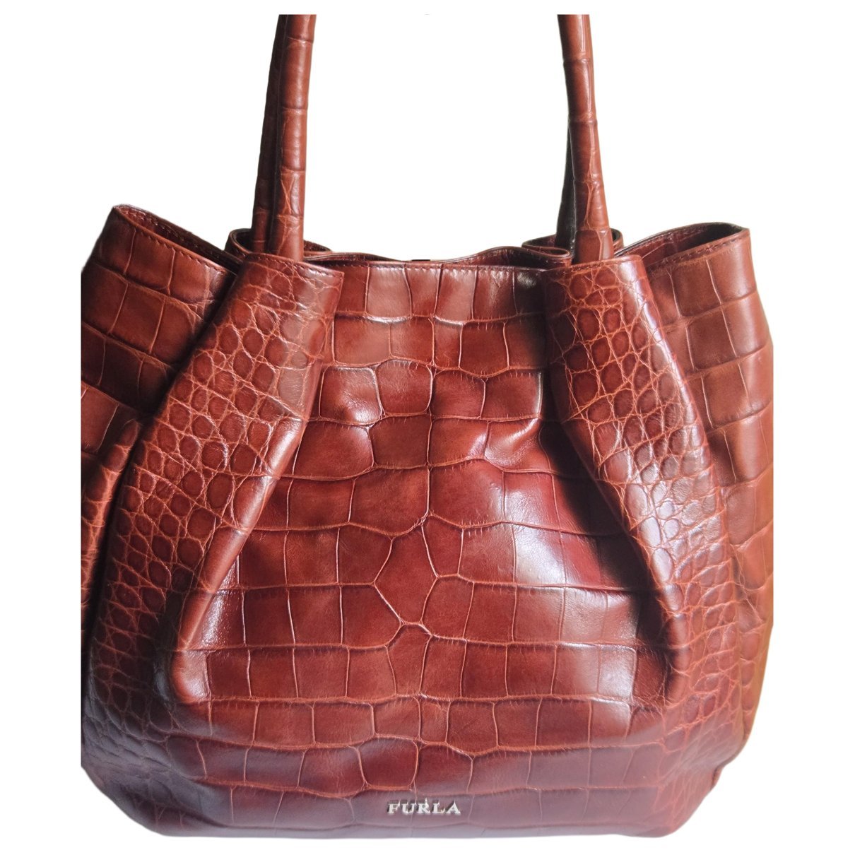 Leather satchel