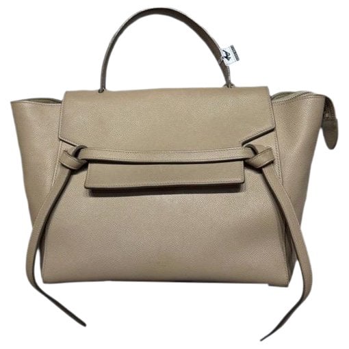 Belt leather handbag