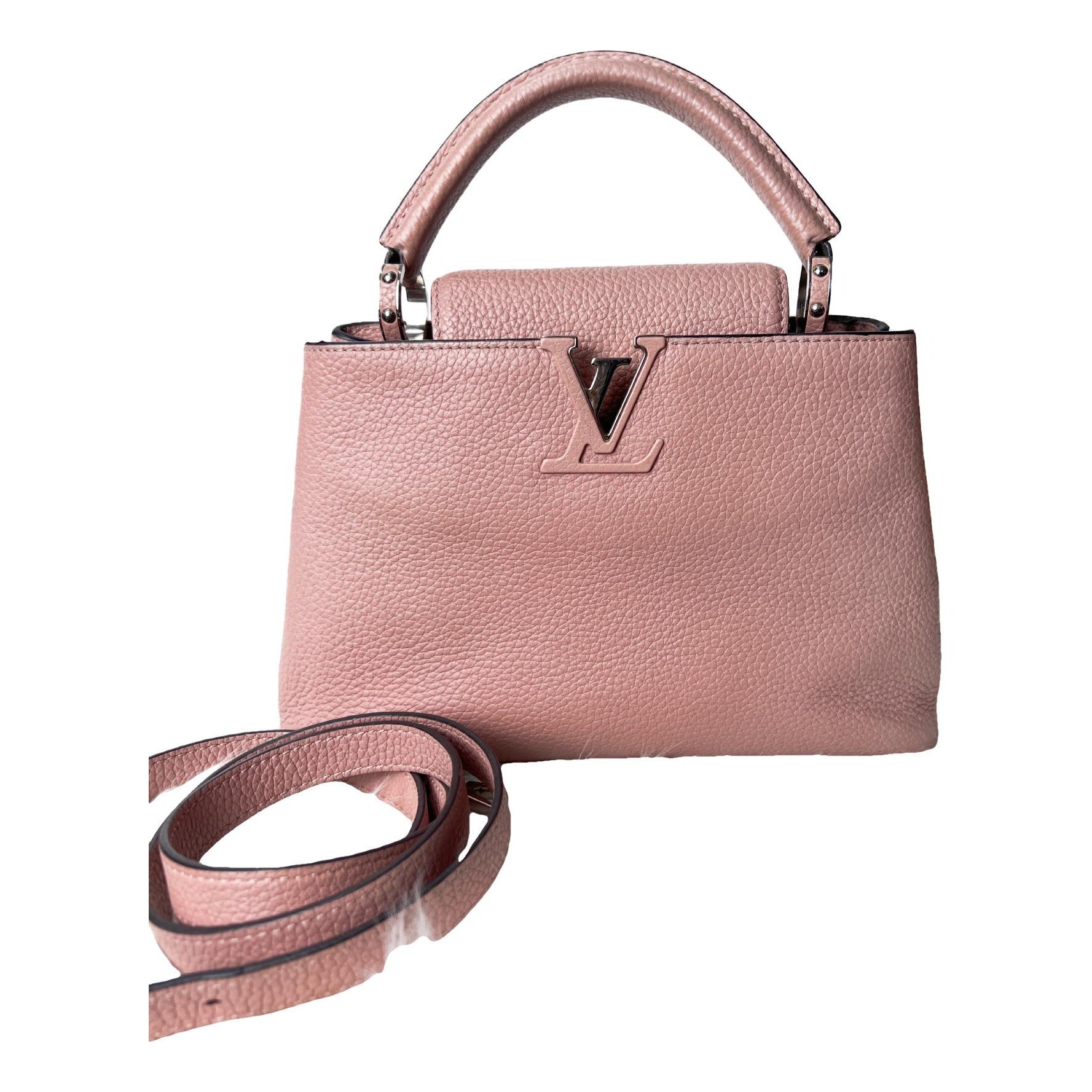 Capucines leather handbag