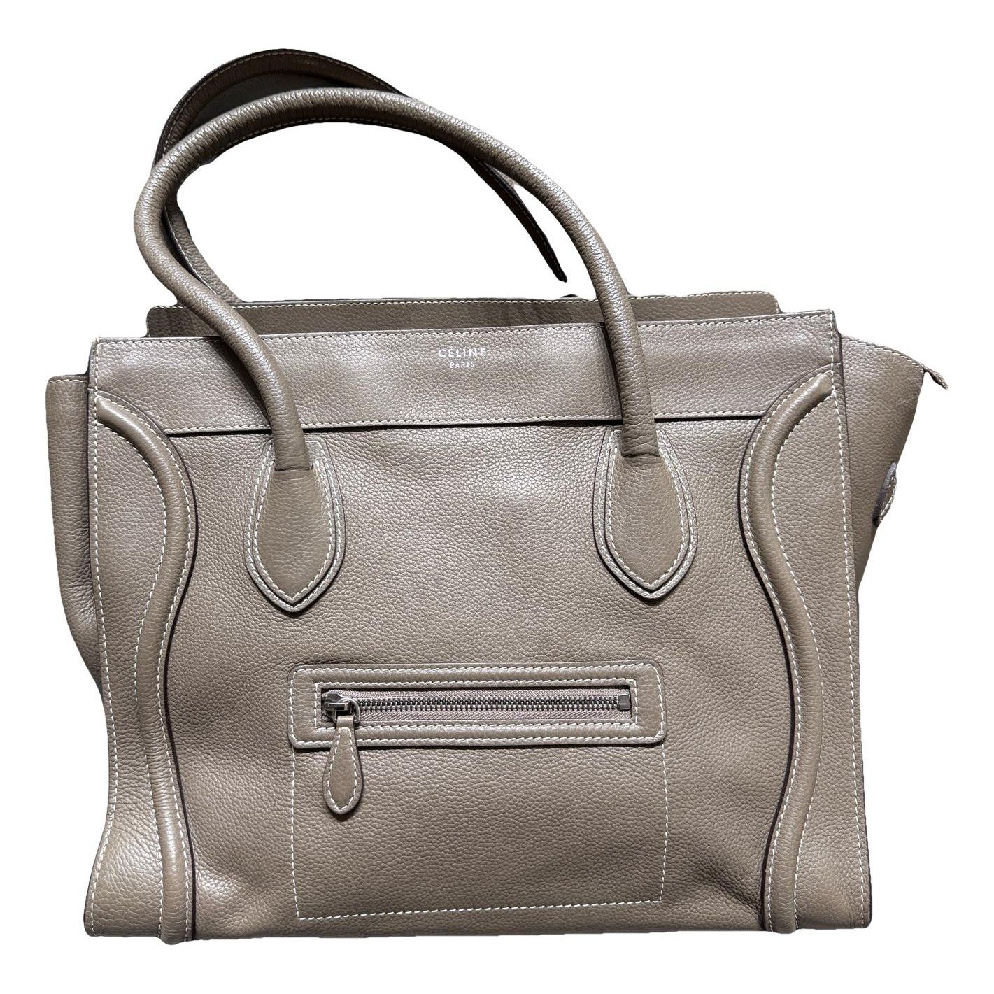 Luggage leather handbag