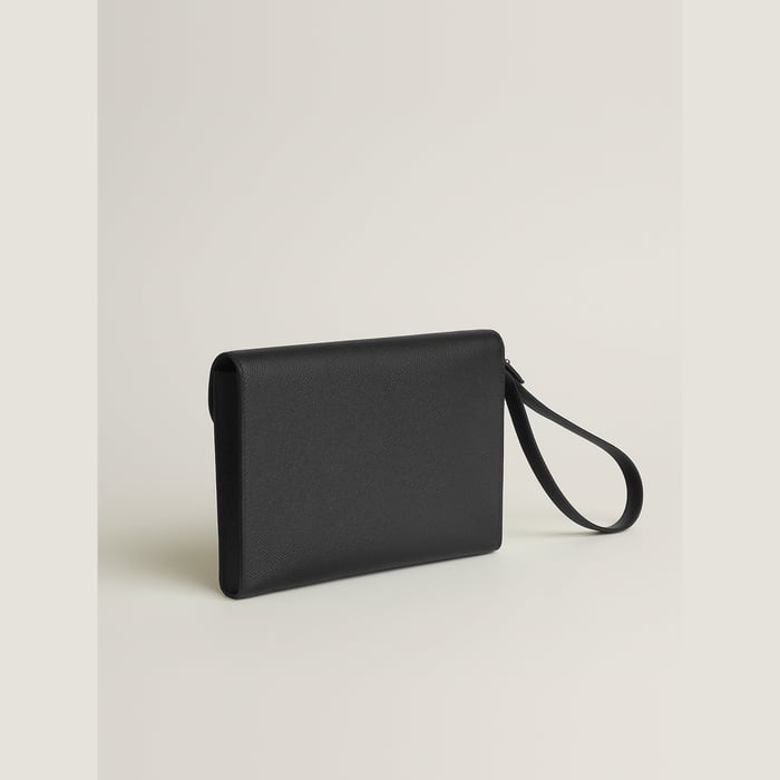 Noir Sac a Depeches 24 Pouch
