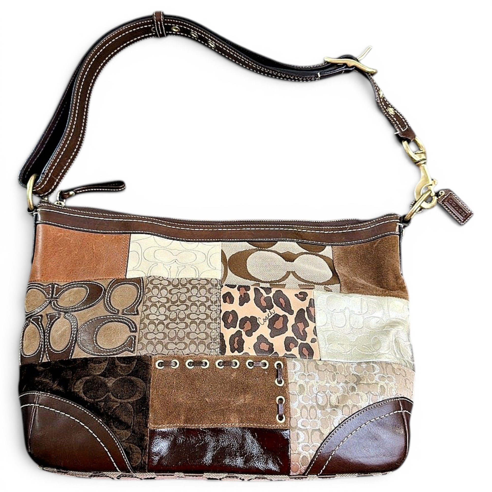 Signature Sufflette leather crossbody bag