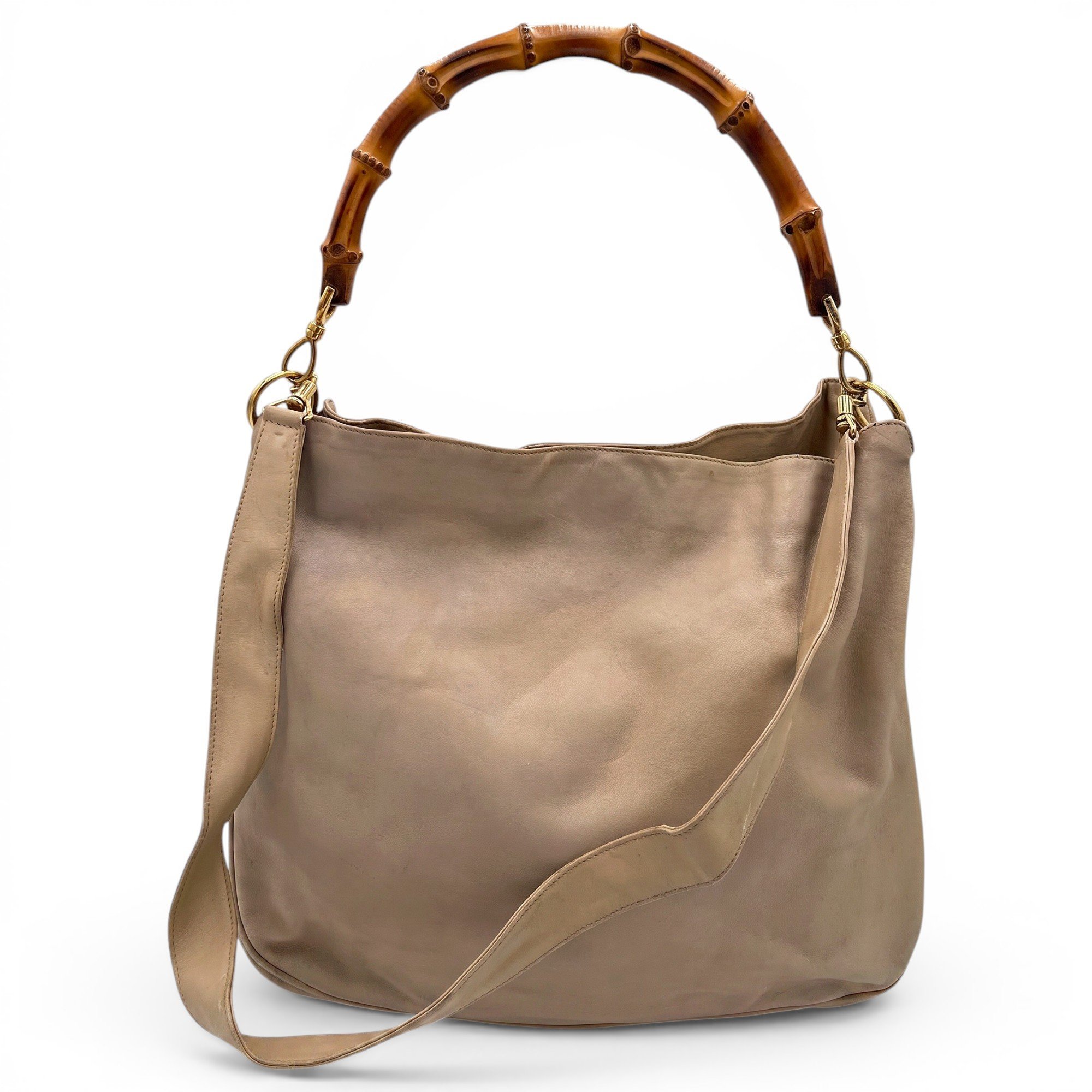 Bamboo leather tote