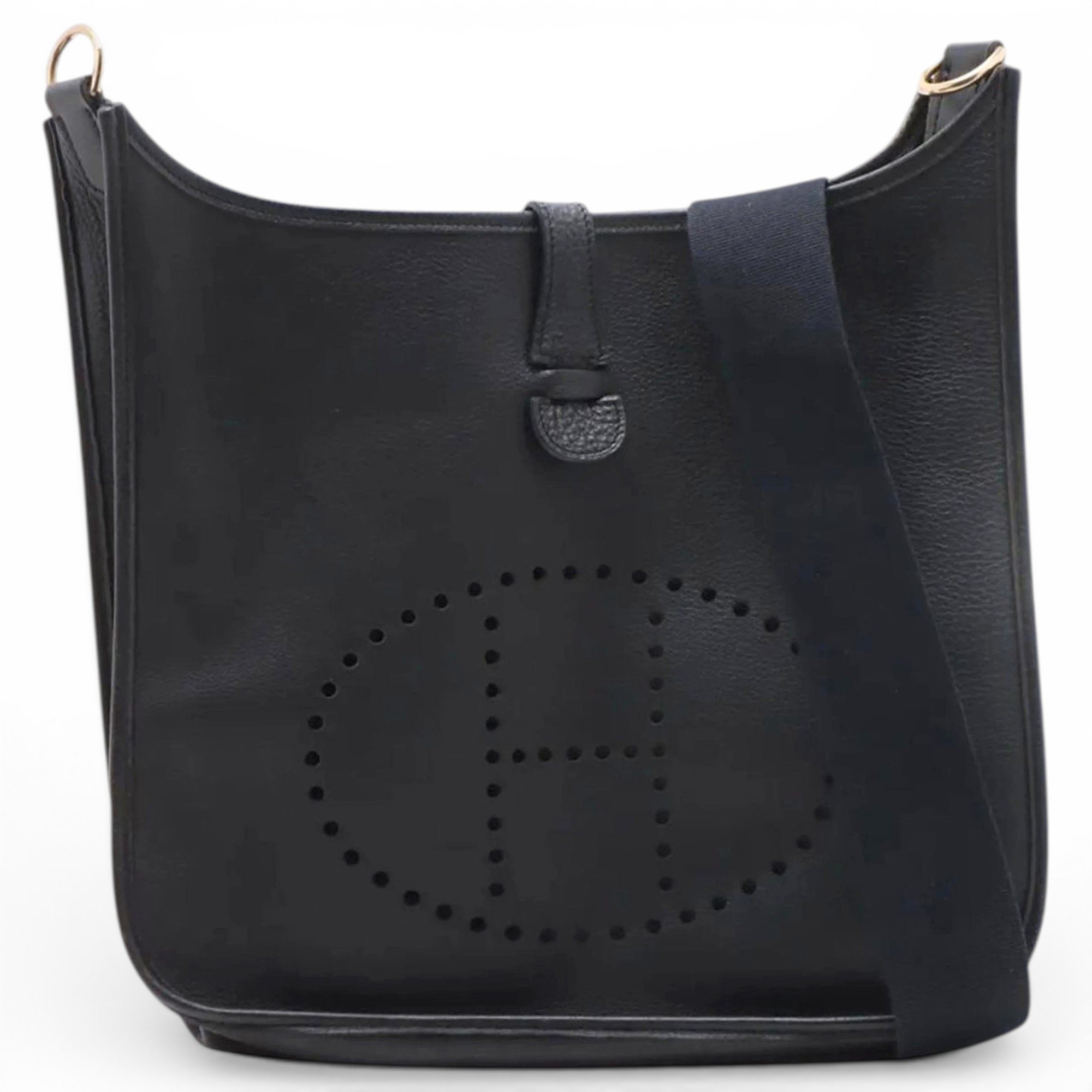Evelyne leather handbag
