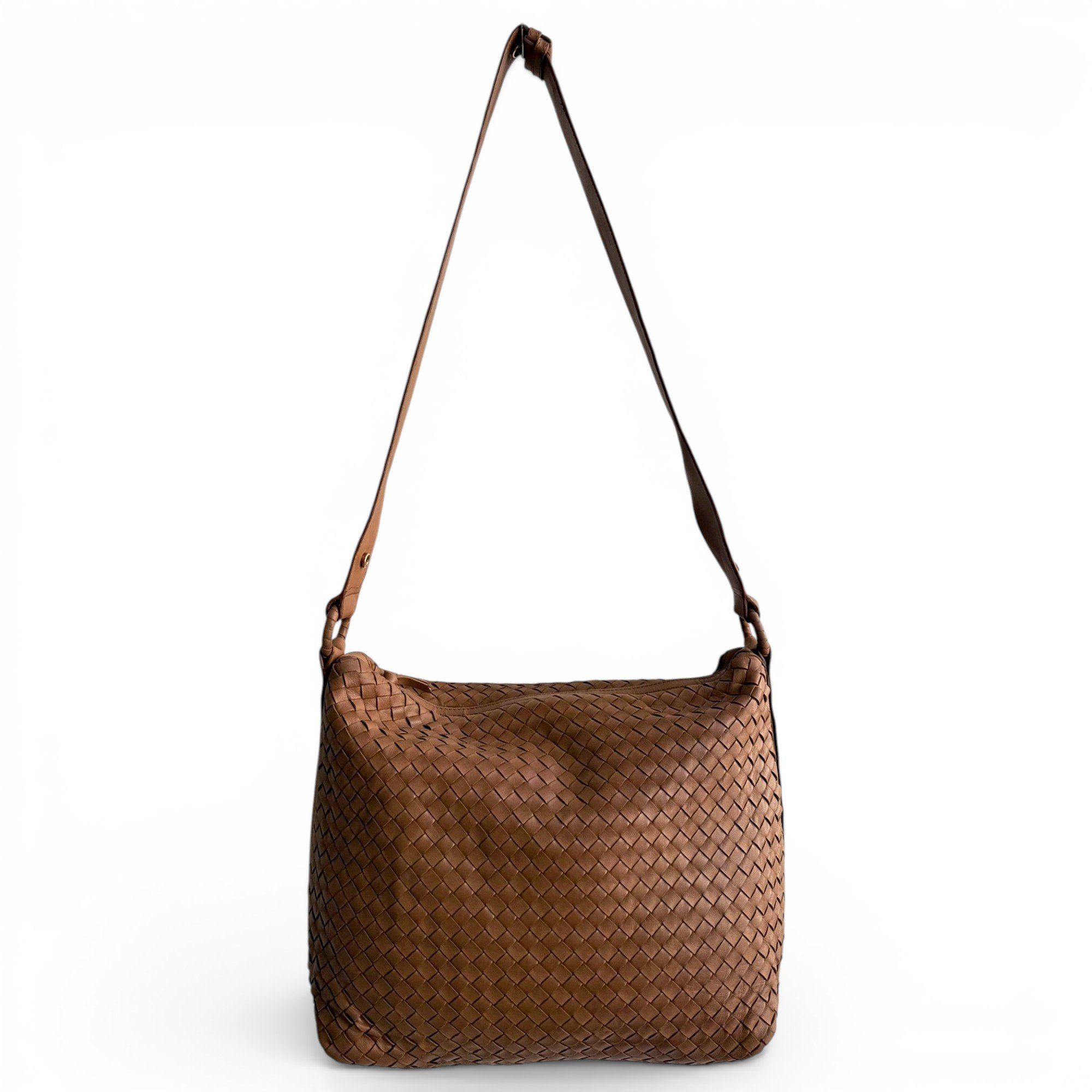 Leather crossbody bag
