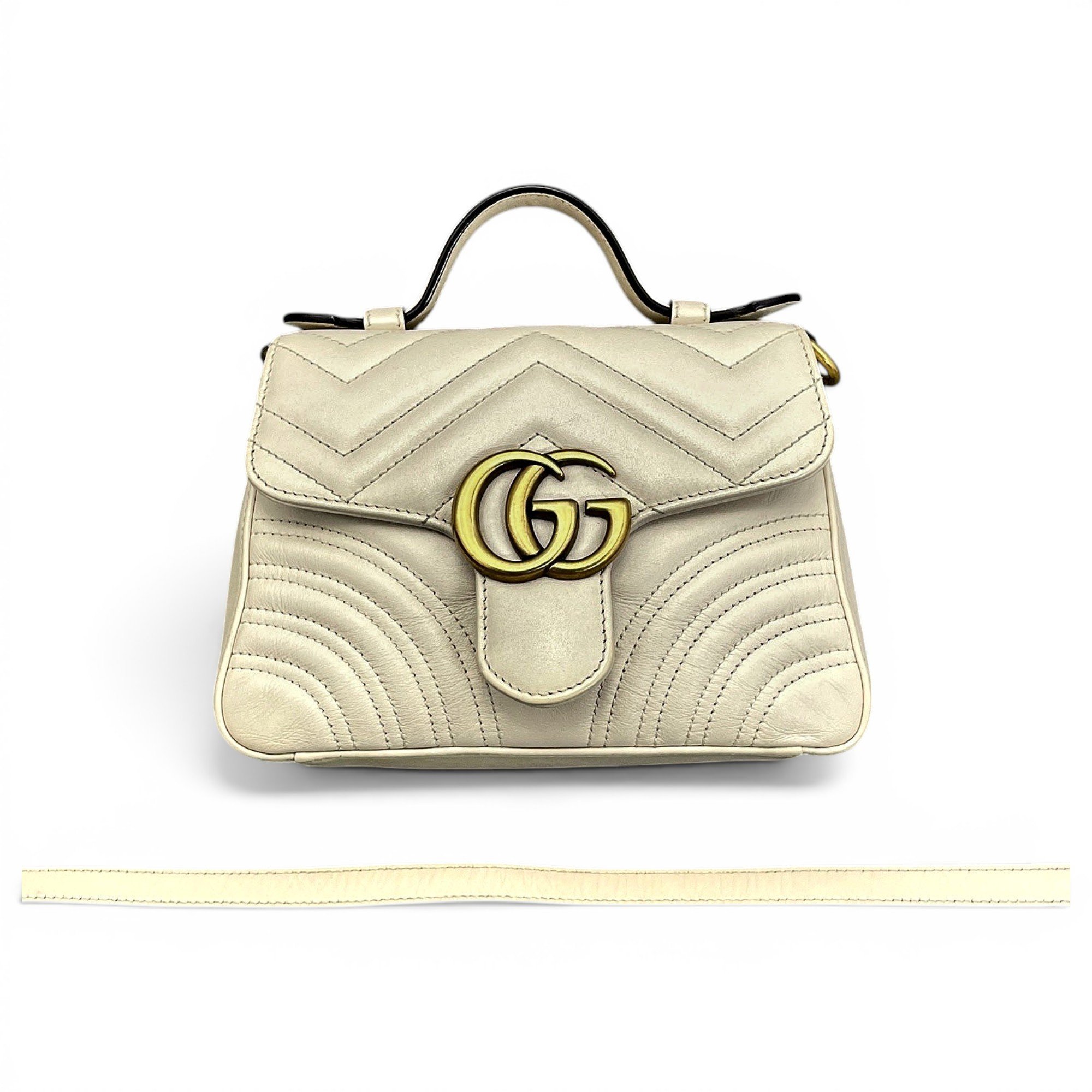 GG Marmont Flap leather handbag