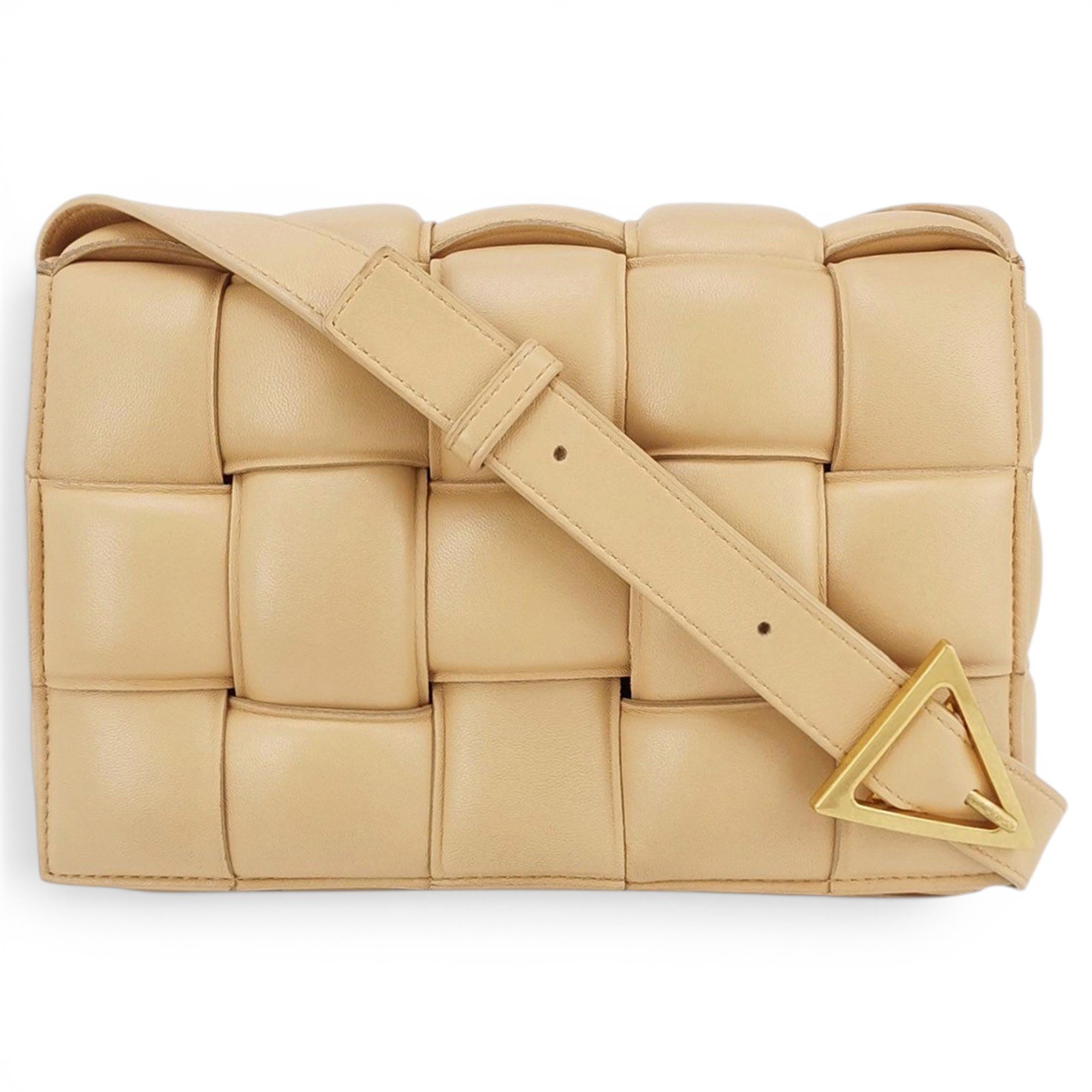 Cassette Padded leather crossbody bag