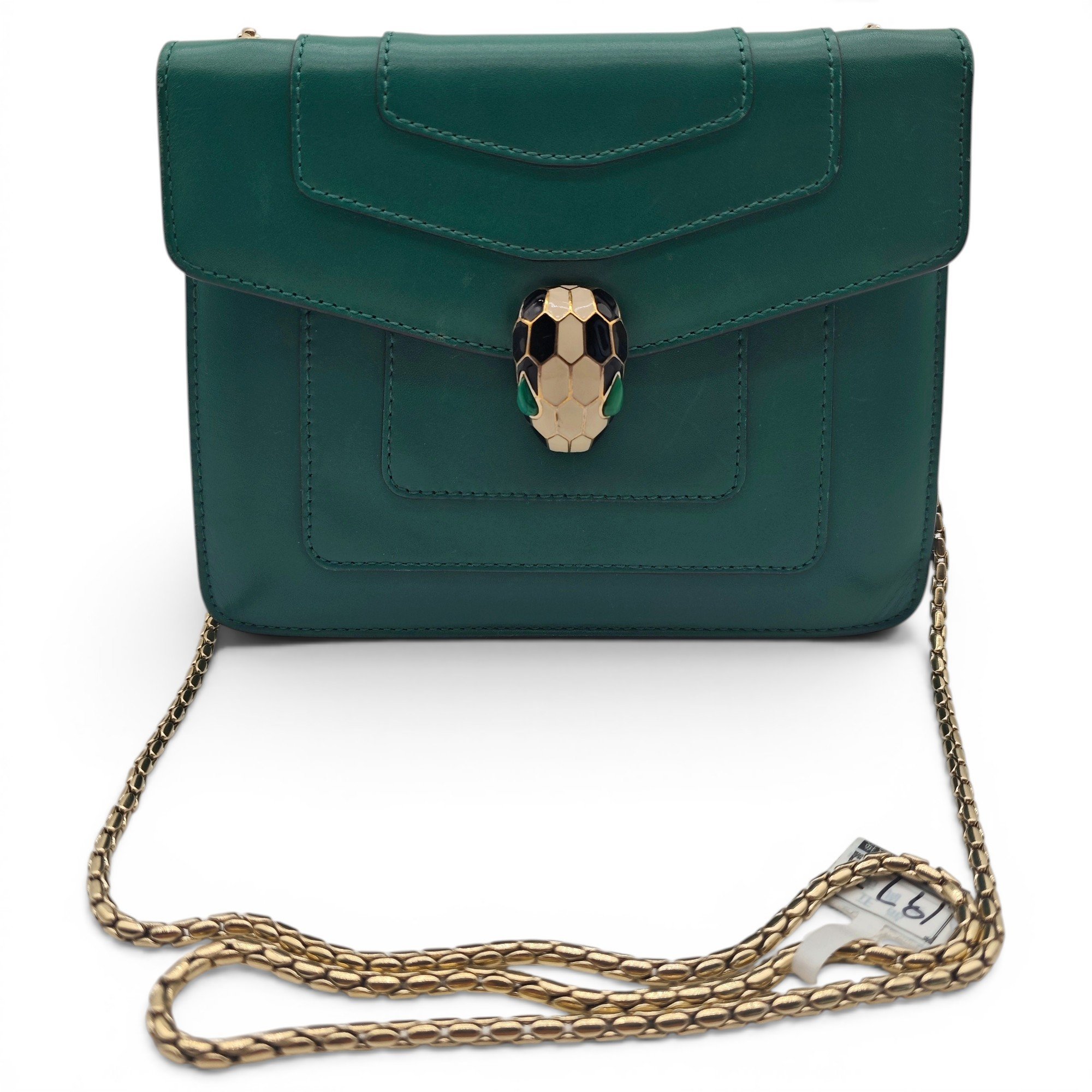 Serpenti leather crossbody bag