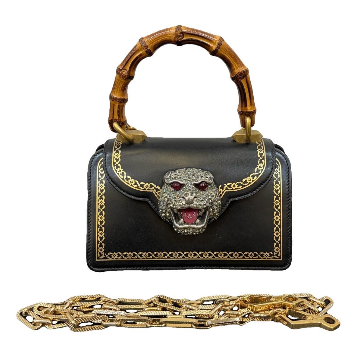 Leather handbag