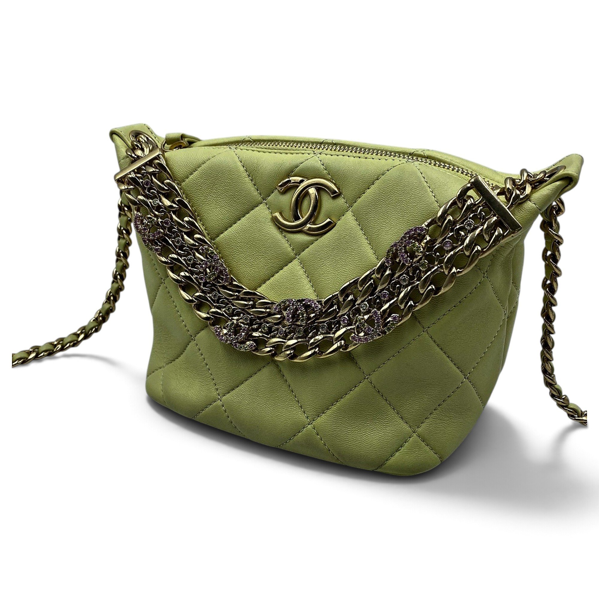 Leather crossbody bag