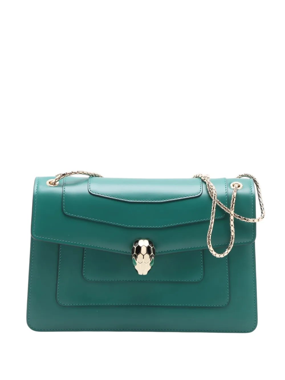 2010-2026 Medium Calfskin Serpenti Forever shoulder bag