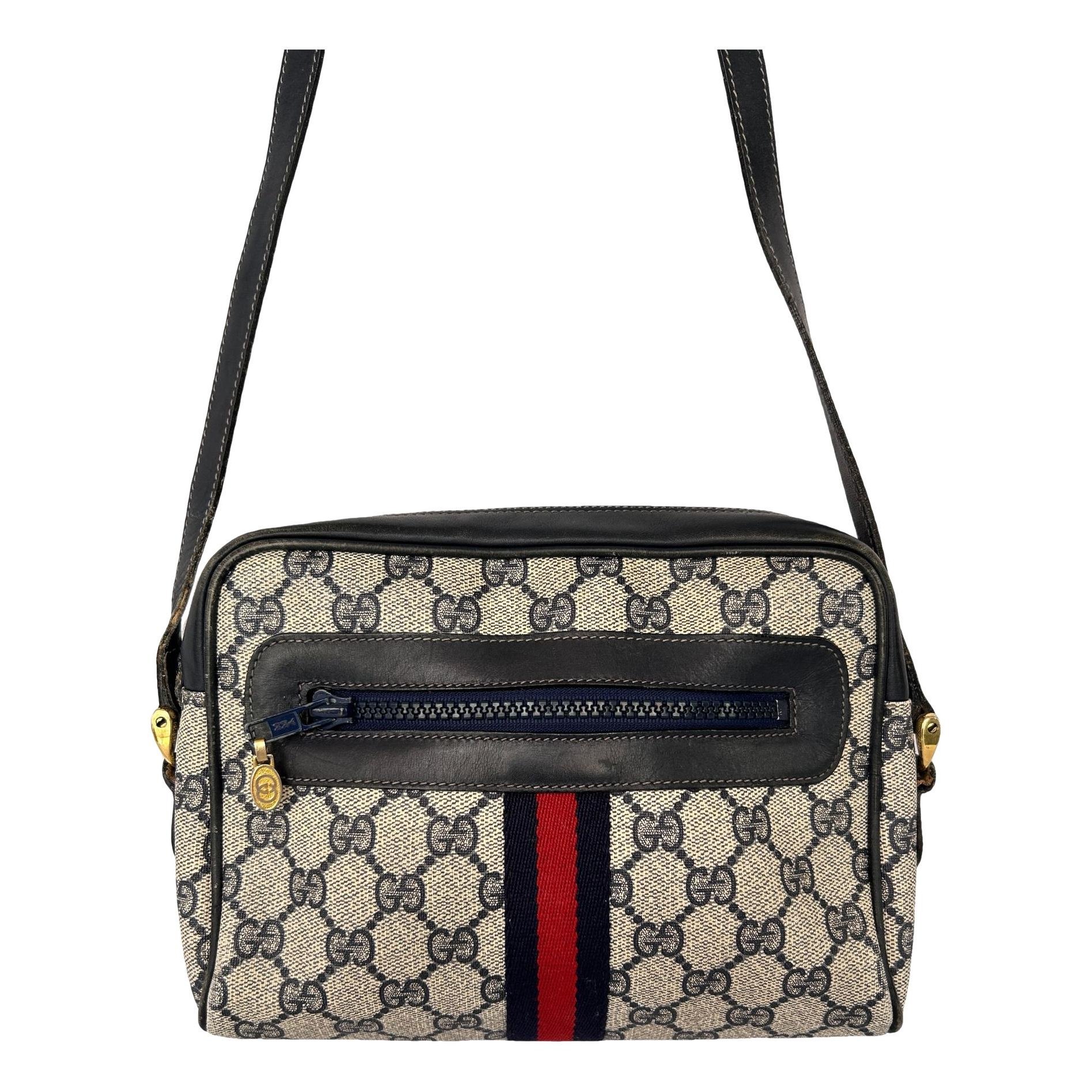 Ophidia cloth crossbody bag