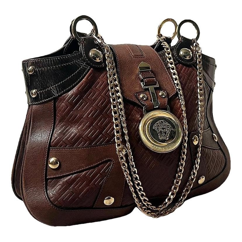 Leather crossbody bag
