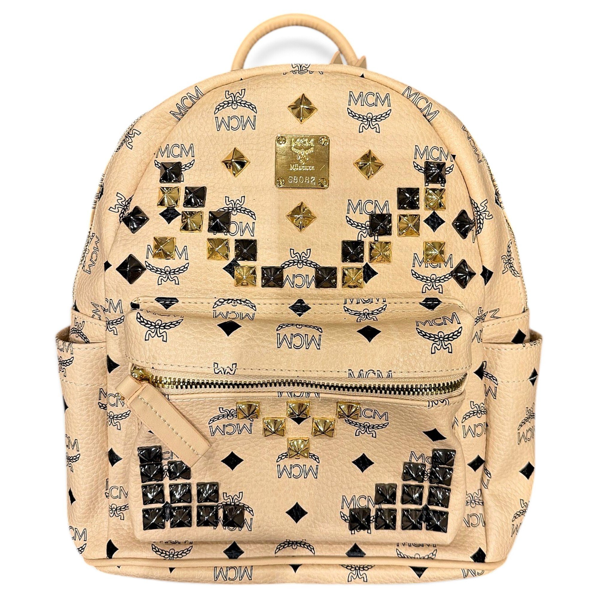 Stark leather backpack
