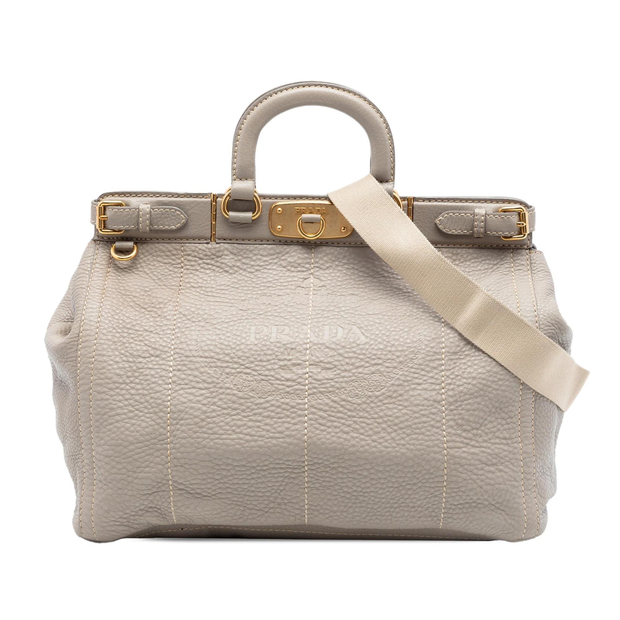 Leather satchel