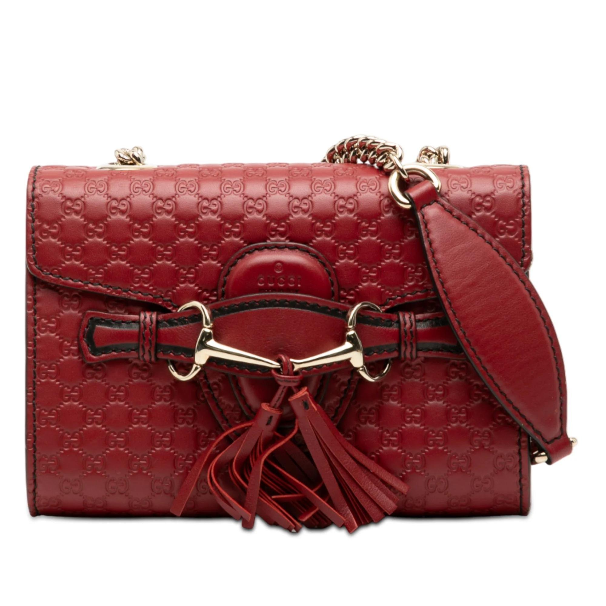Emily leather crossbody bag
