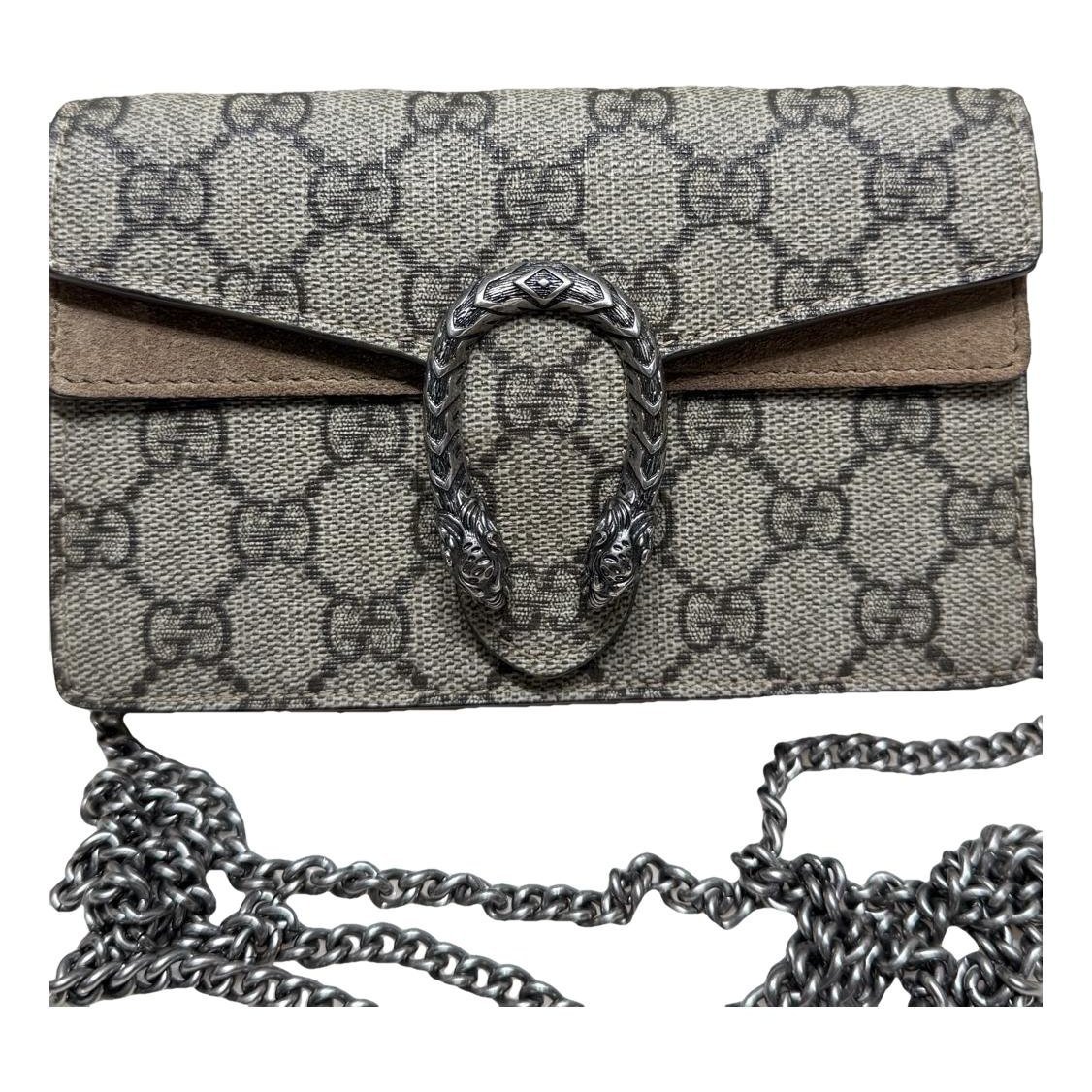 Dionysus Super Mini leather crossbody bag