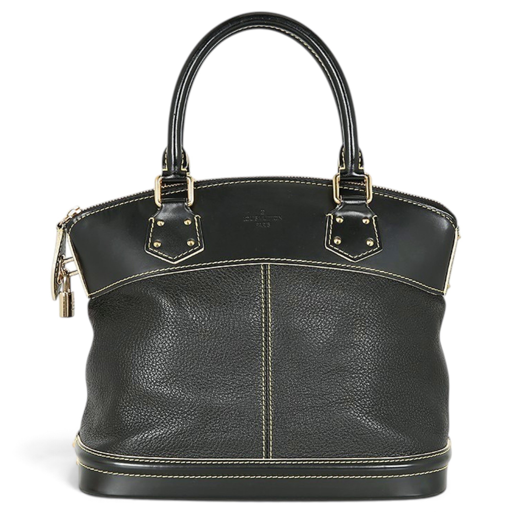 Soft Lockit leather handbag