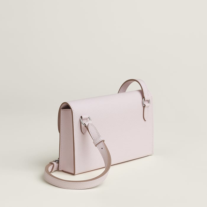 Mauve Pâle Hermèsnap Wallet
