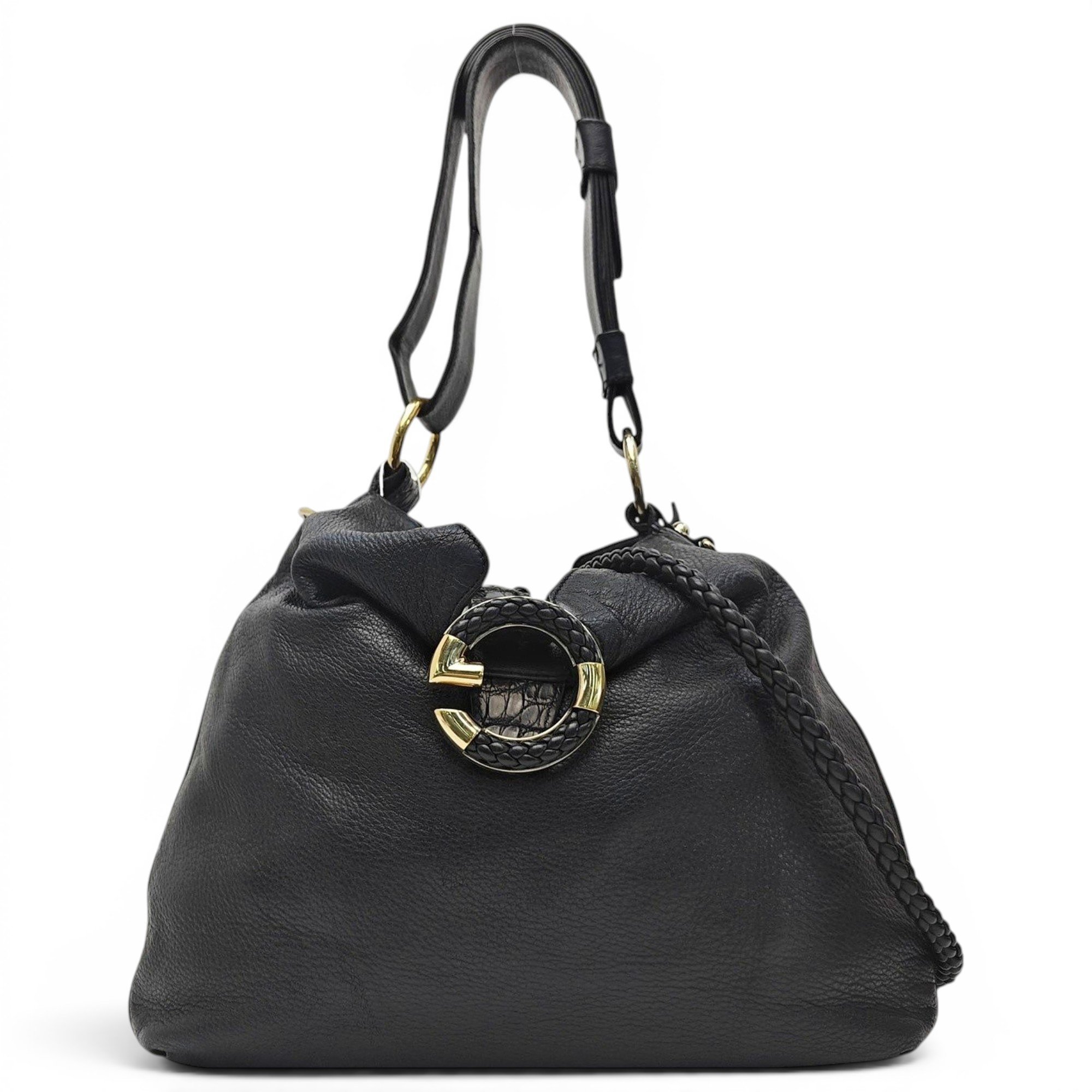 Leather handbag