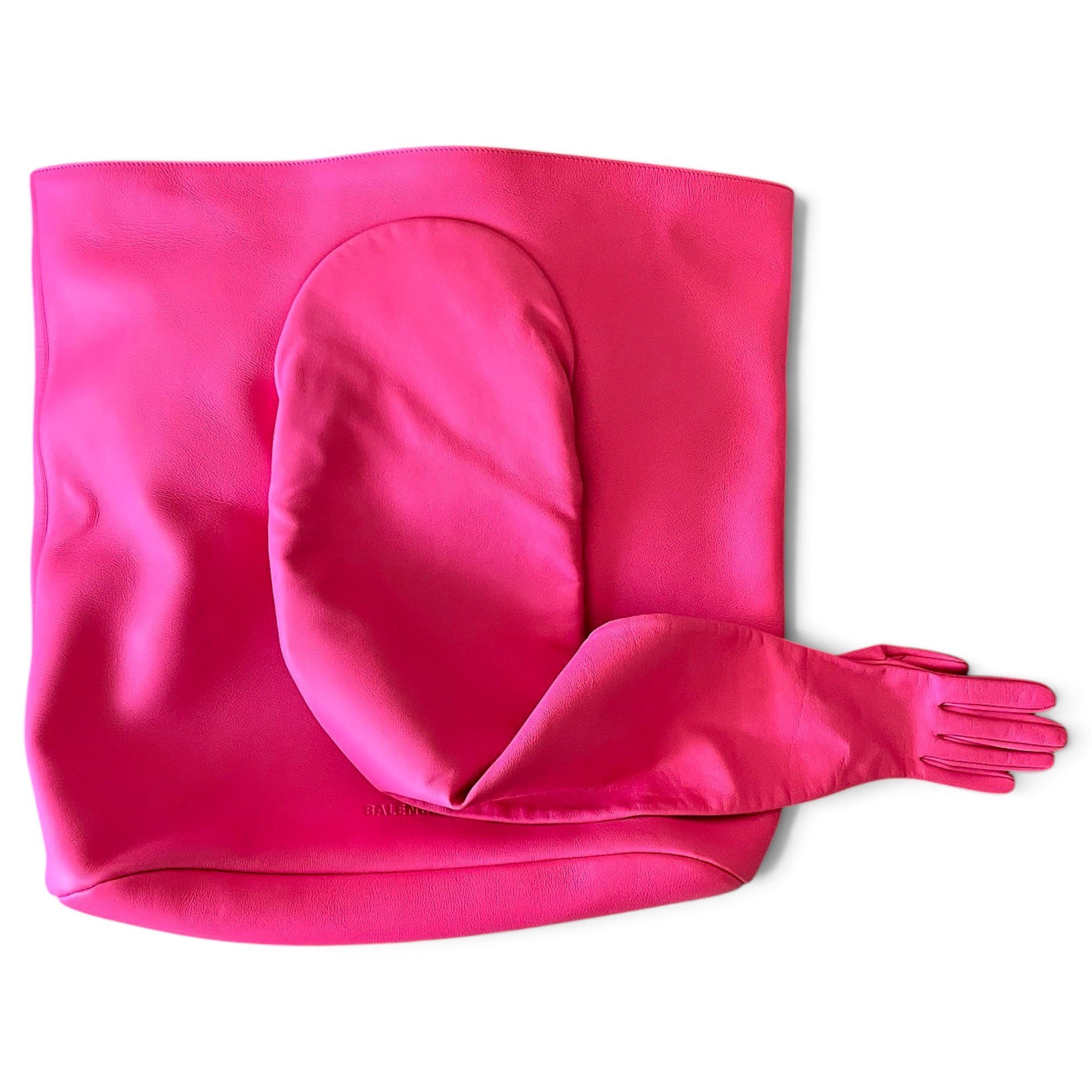 Leather tote