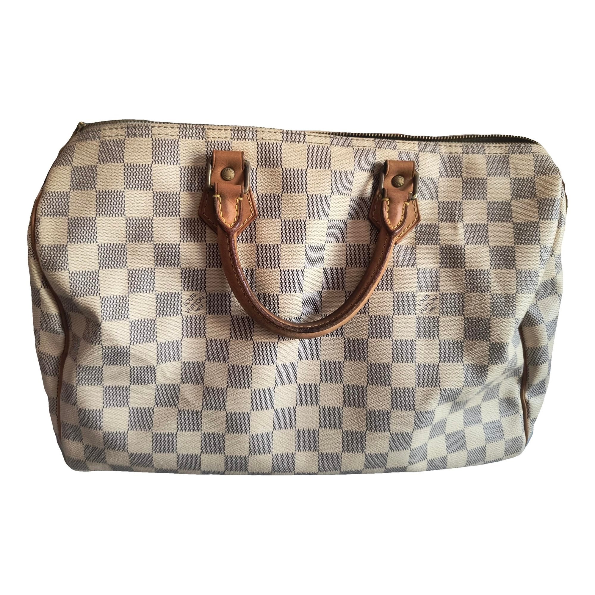 Speedy leather handbag