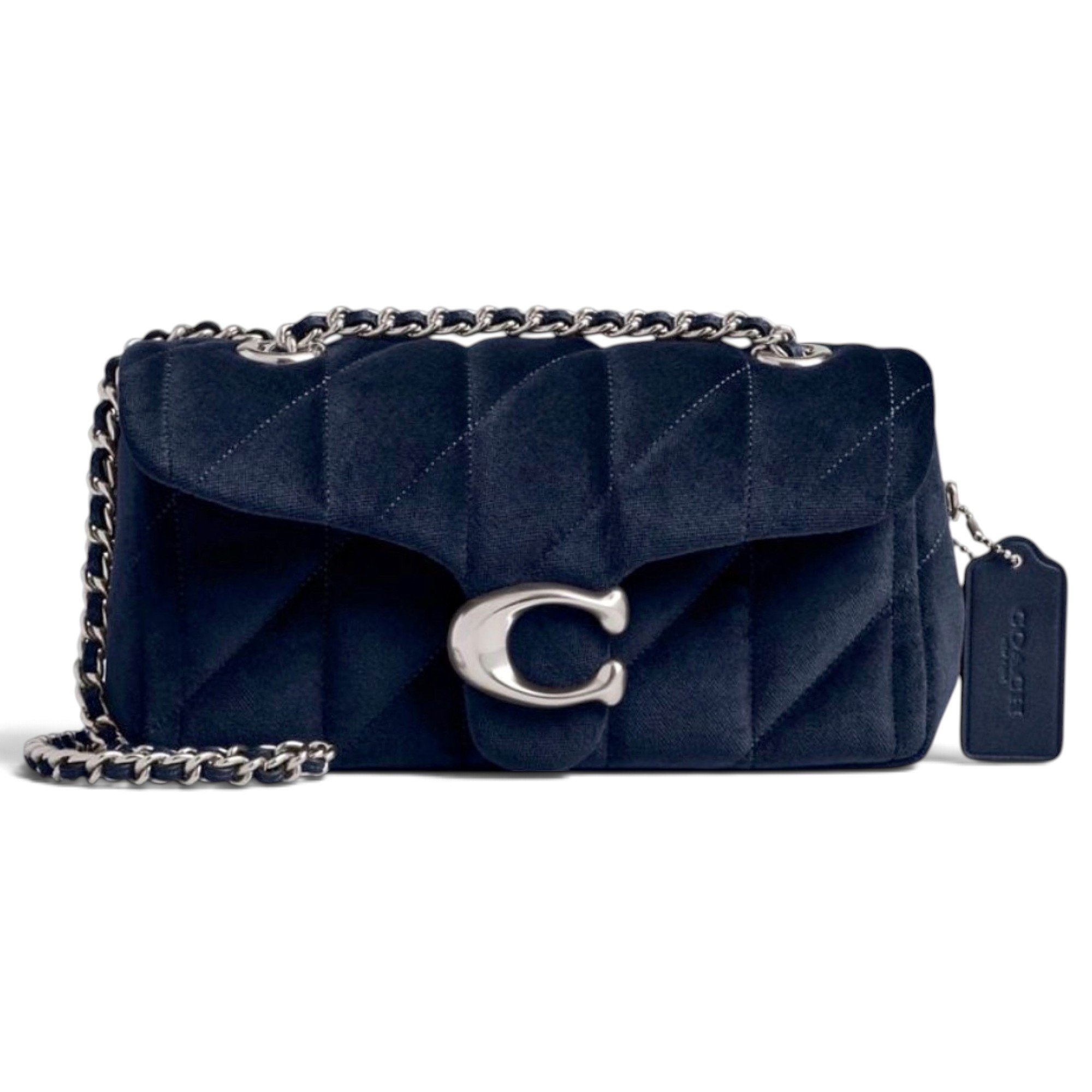 Tabby velvet handbag