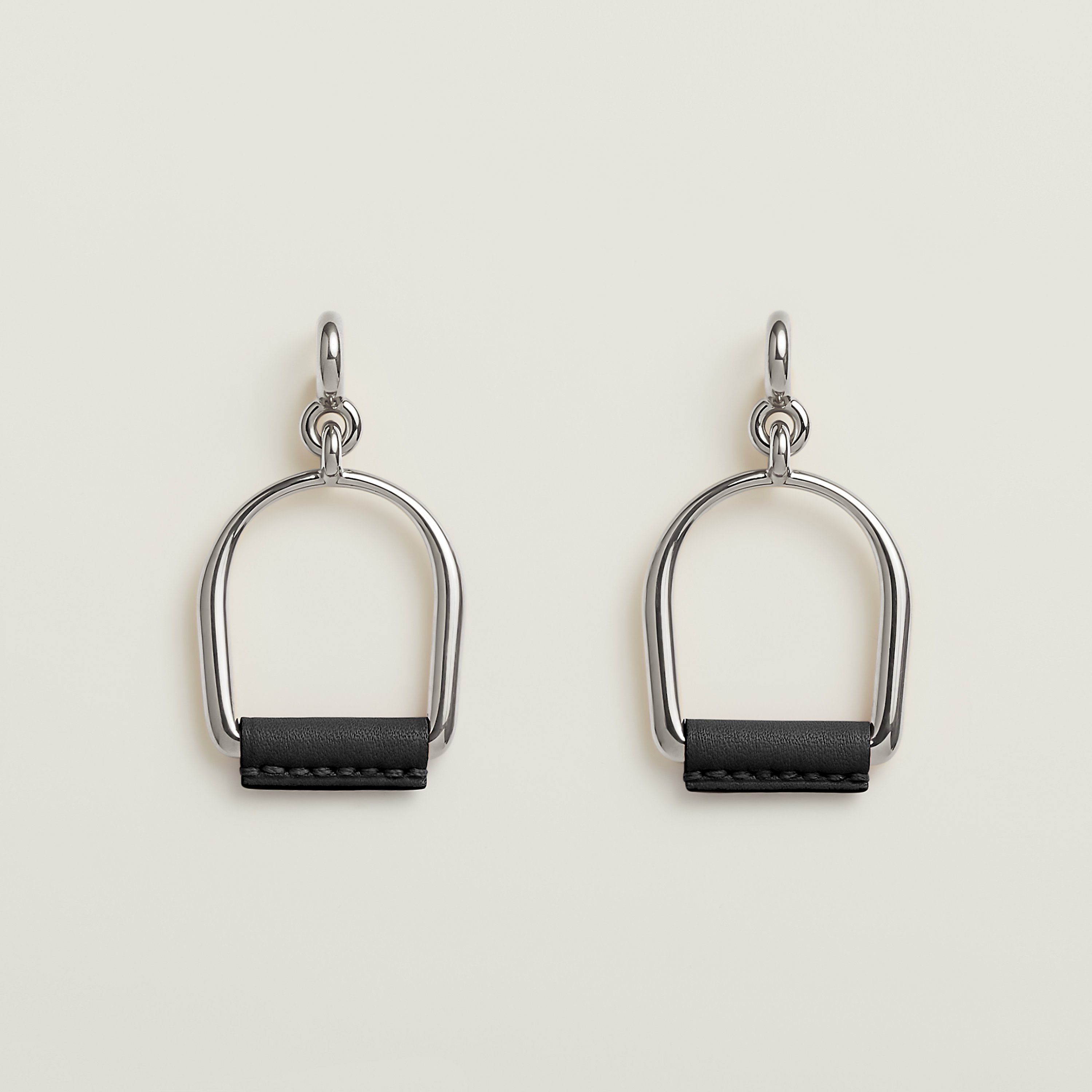 Heritage Equestre Etrier earrings, large model